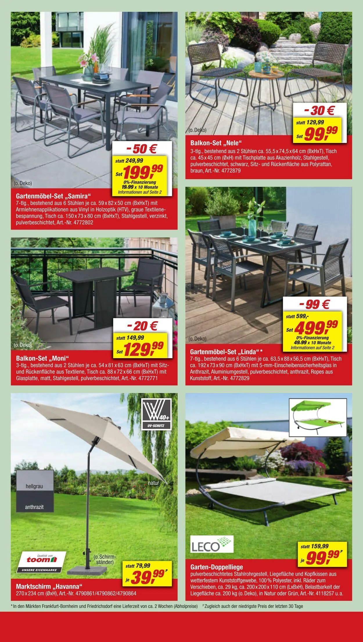 toom Baumarkt Aktueller Prospekt von 31. März bis 14. April 2025 - Prospekt seite 6