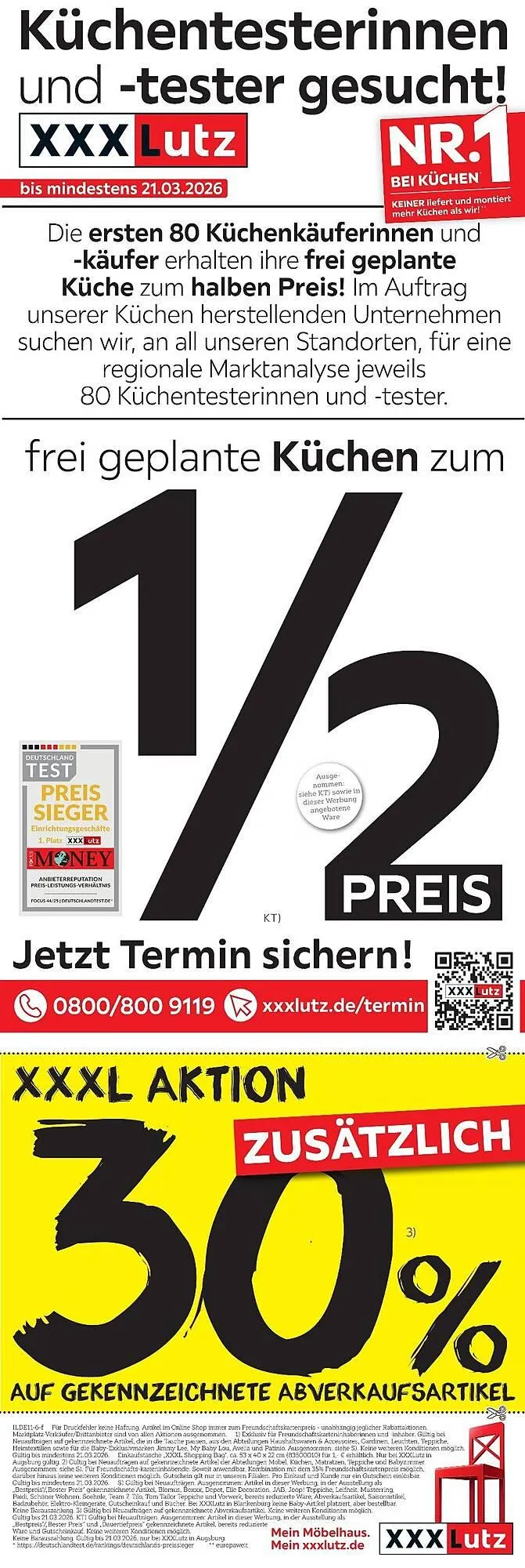 XXXLutz Prospekt von 12. März bis 22. März 2026 - Prospekt seite 2