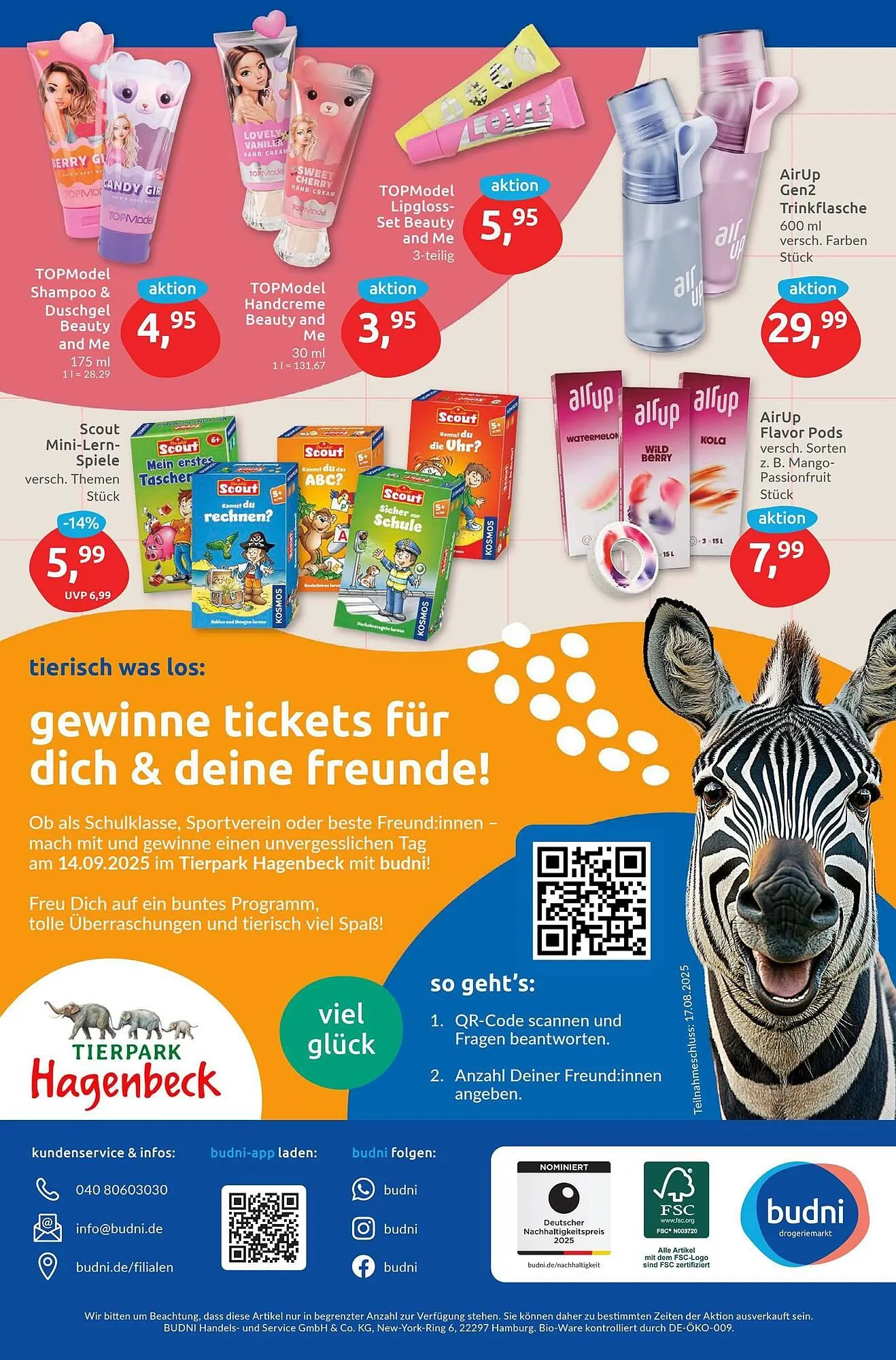 Budni Prospekt von 3. Juli bis 13. September 2025 - Prospekt seite 8