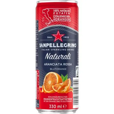 Sanpellegrino Naturali Aranciata Rossa 0,33L