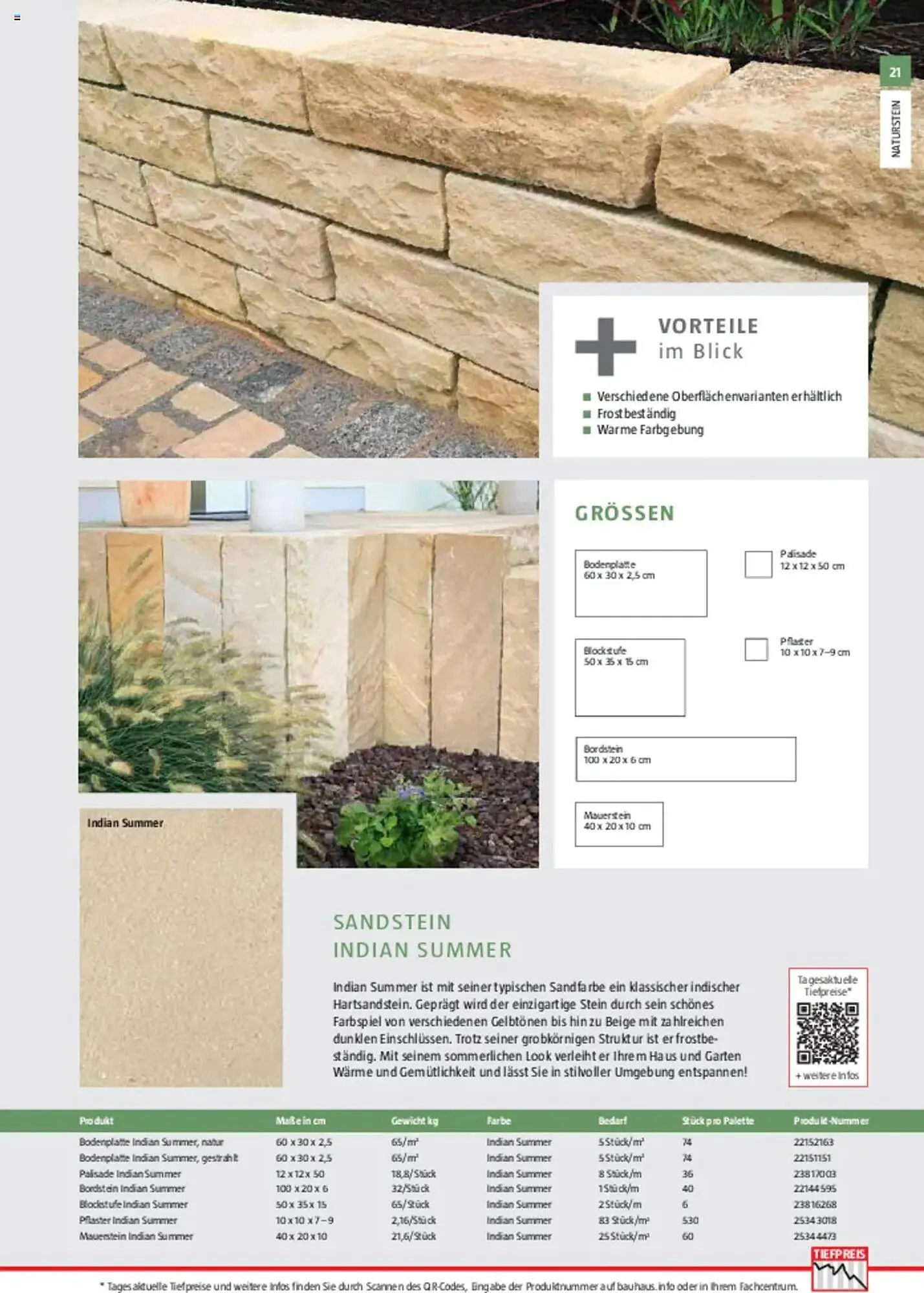 Bauhaus Prospekt von 10. März bis 30. Juni 2025 - Prospekt seite 21