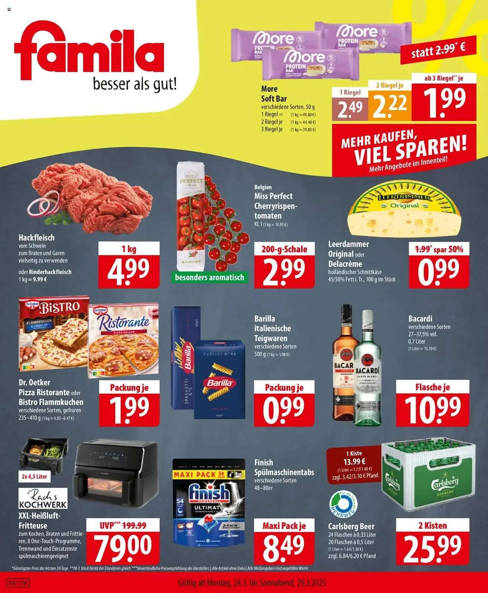 Famila Nord Ost Prospekt von 24. März bis 29. März 2025 - Prospekt seite 1