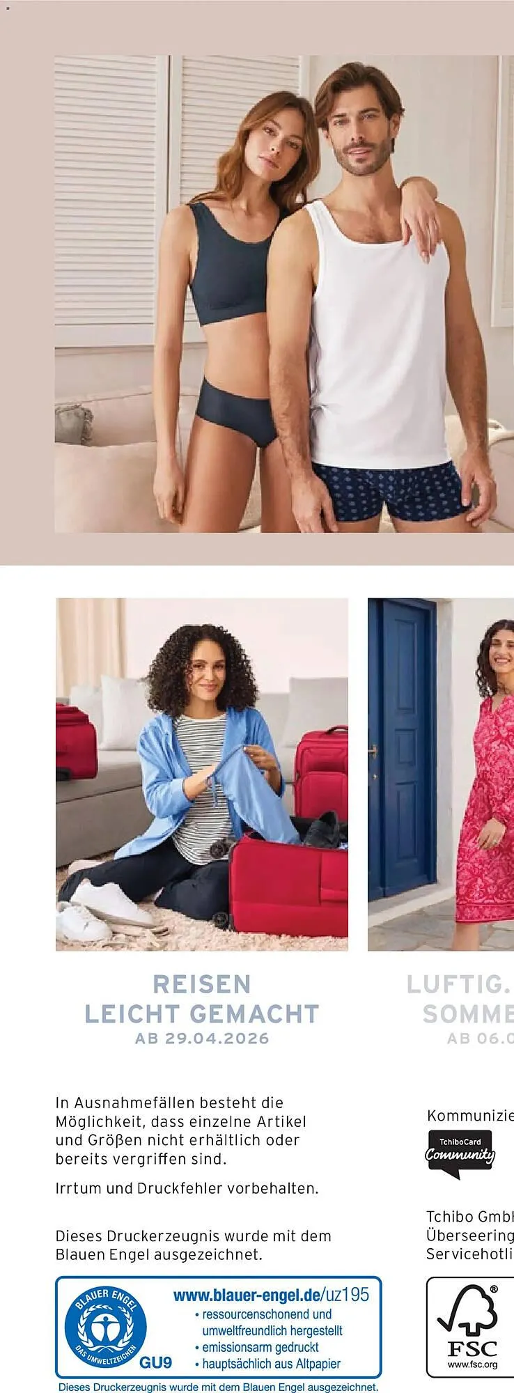 Tchibo Prospekt von 15. April bis 5. Mai 2026 - Prospekt seite 40