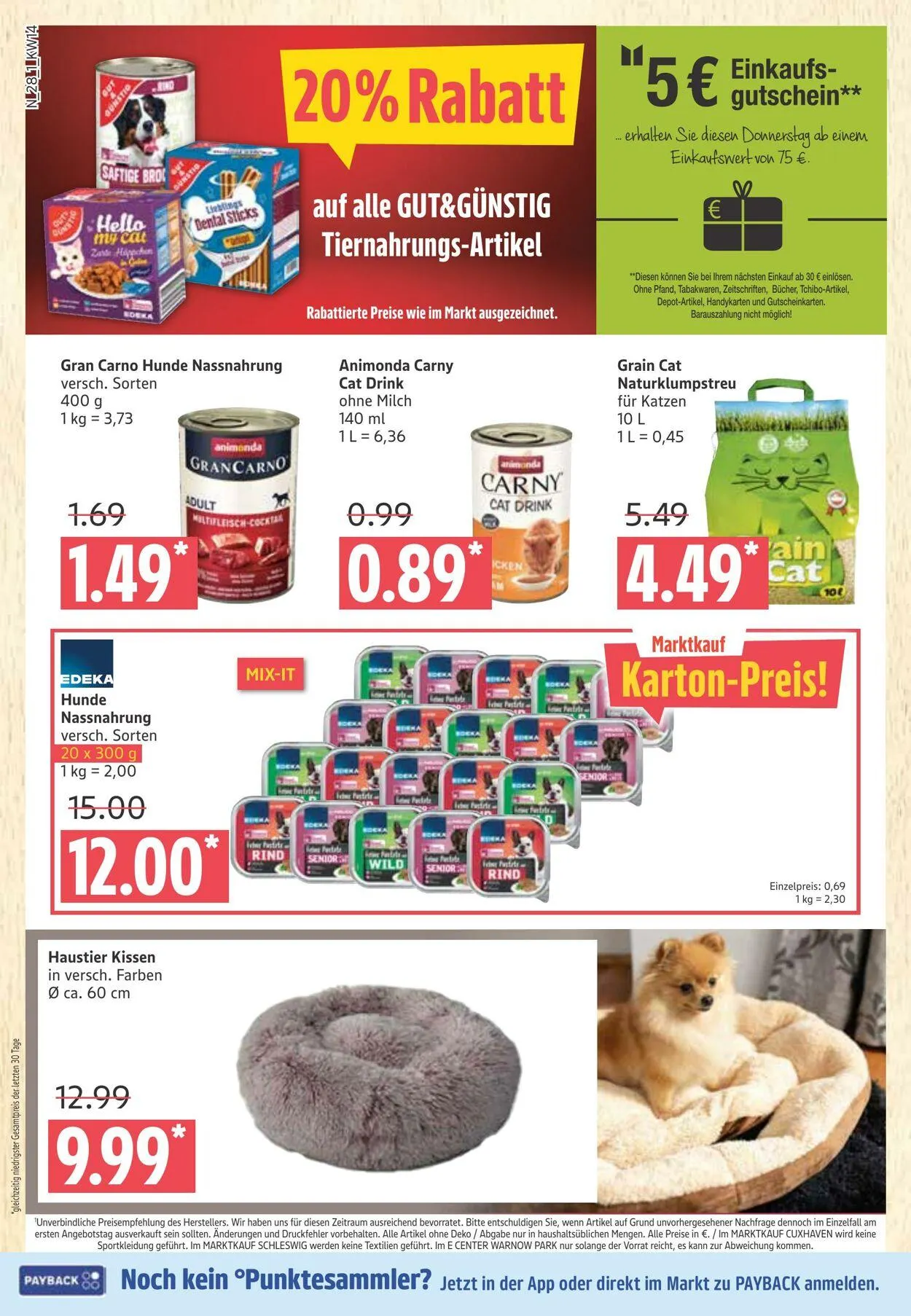 Marktkauf Aktueller Prospekt von 31. März bis 5. April 2025 - Prospekt seite 28