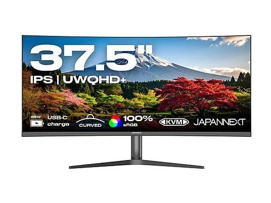 JAPANNEXT JN-IPSC3752UWQHDPR-H-C65W 38,0 Zoll UWQHD+ Monitor (4,0 ms Reaktionszeit )