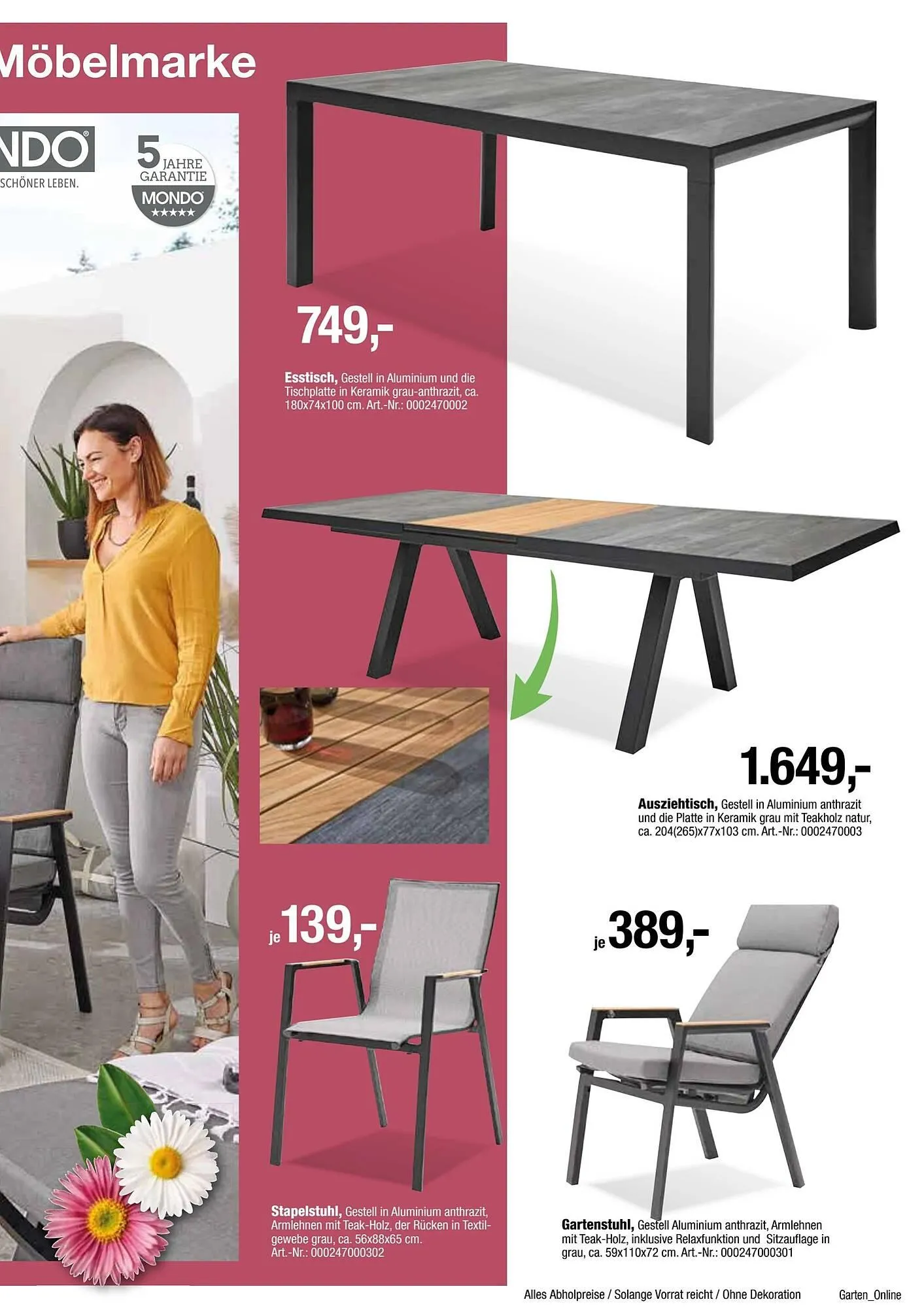 Opti Wohnwelt Prospekt von 12. März bis 1. Mai 2025 - Prospekt seite 3