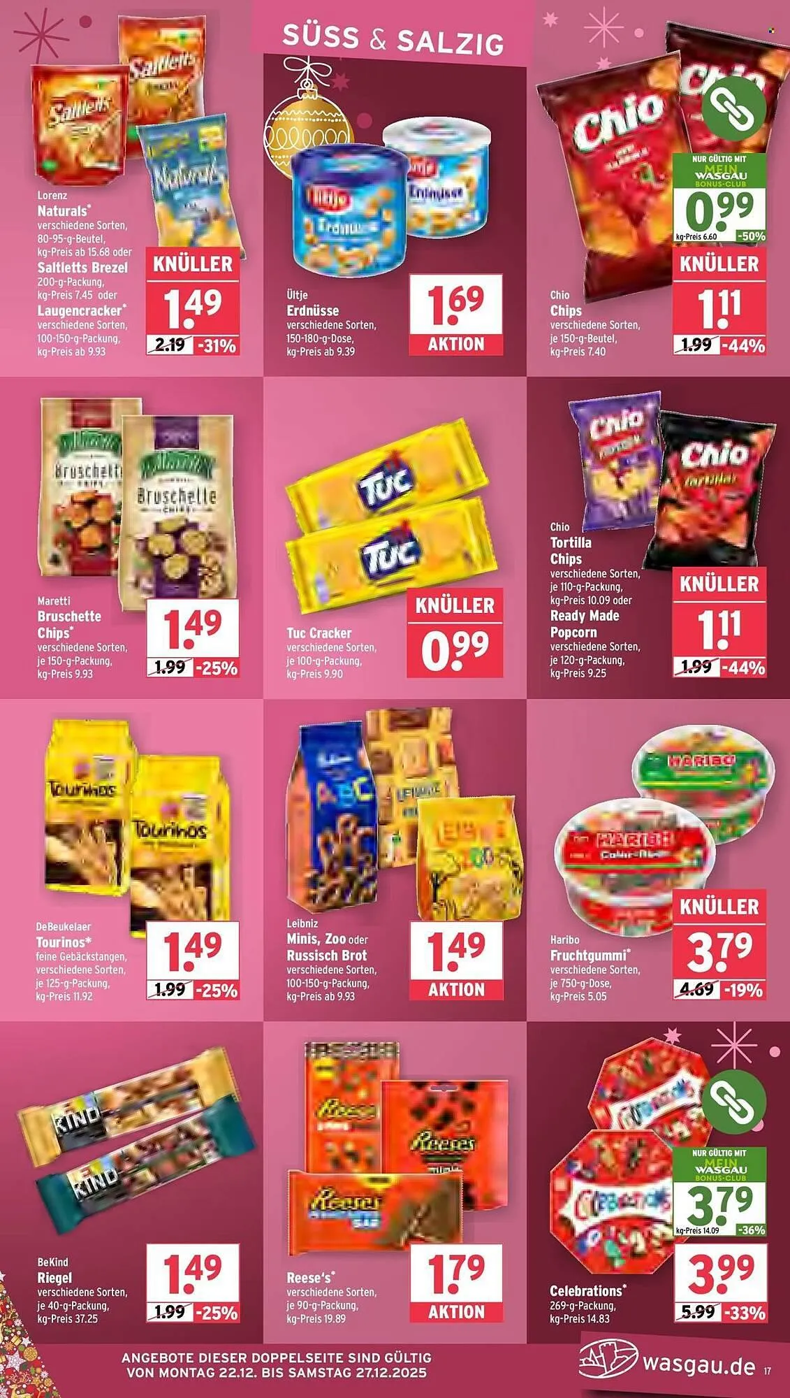 Wasgau Prospekt von 22. Dezember bis 27. Dezember 2025 - Prospekt seite 17