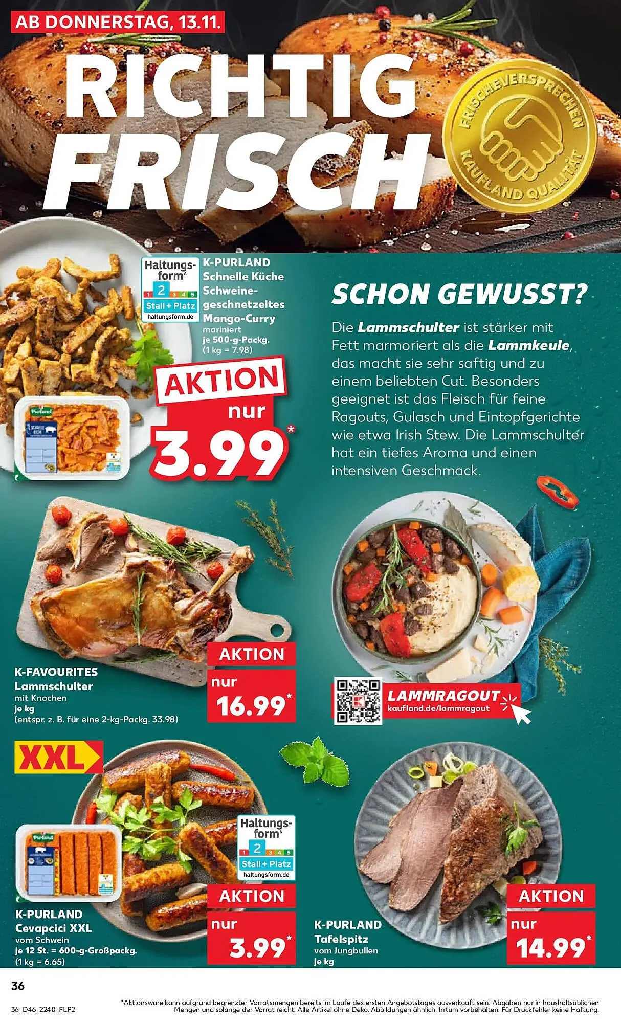 Kaufland Prospekt von 16. November bis 19. November 2025 - Prospekt seite 36
