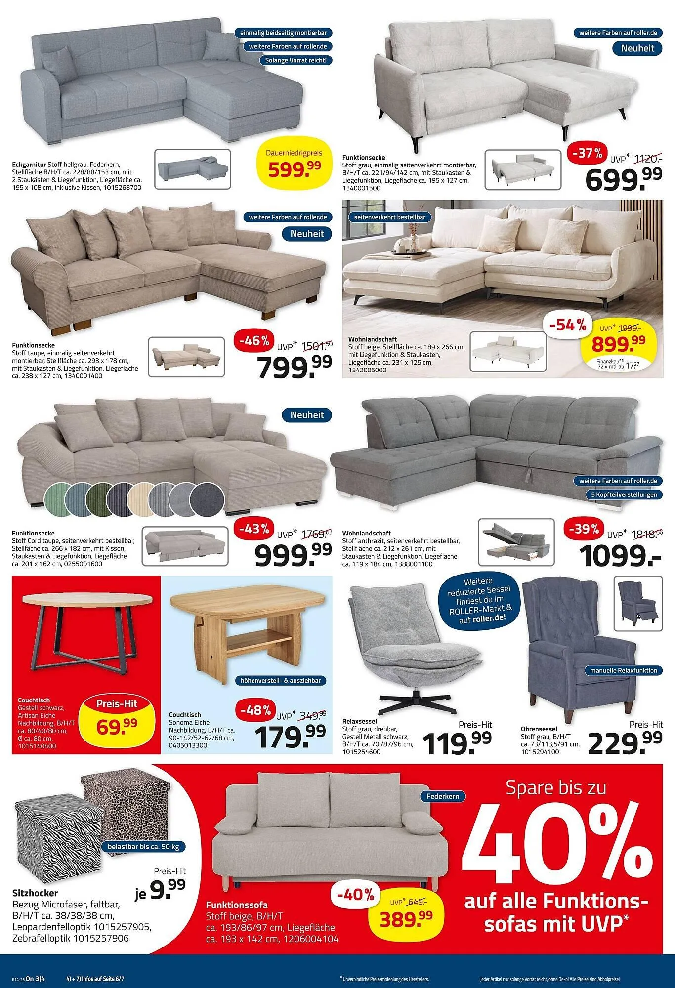 ROLLER Prospekt von 29. März bis 11. April 2026 - Prospekt seite 10