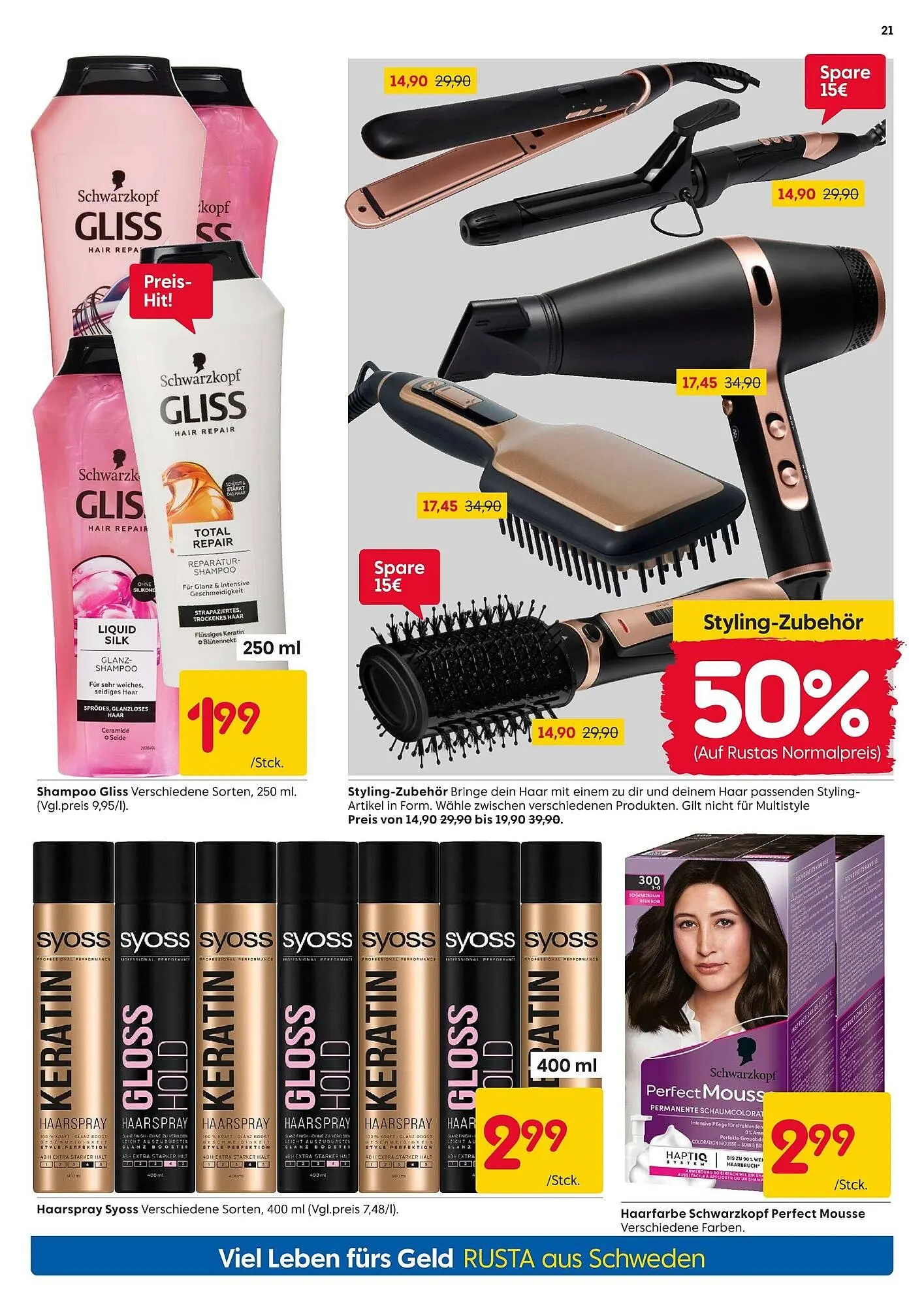 Rusta Prospekt von 18. April bis 24. April 2026 - Prospekt seite 21