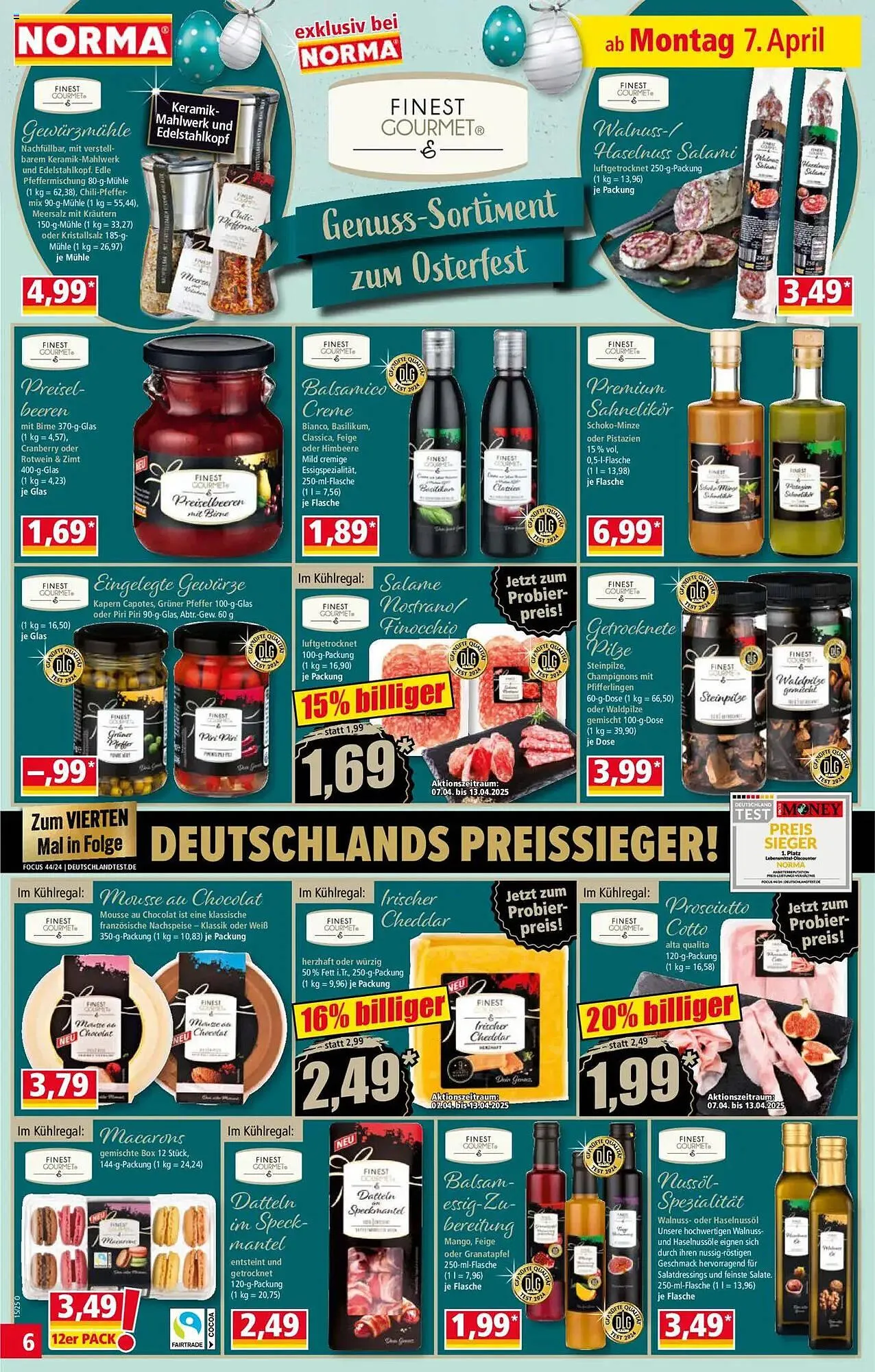 Norma Prospekt von 7. April bis 12. April 2025 - Prospekt seite 6