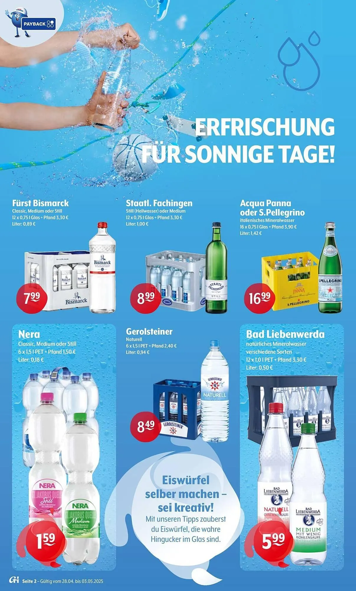 Getränke Hoffmann Prospekt von 28. April bis 3. Mai 2025 - Prospekt seite 2