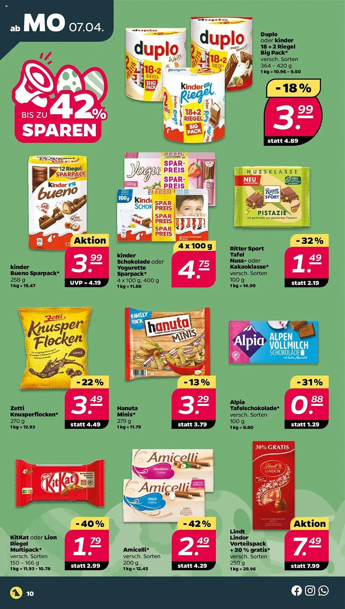 NETTO Prospekt von 7. April bis 12. April 2025 - Prospekt seite 10