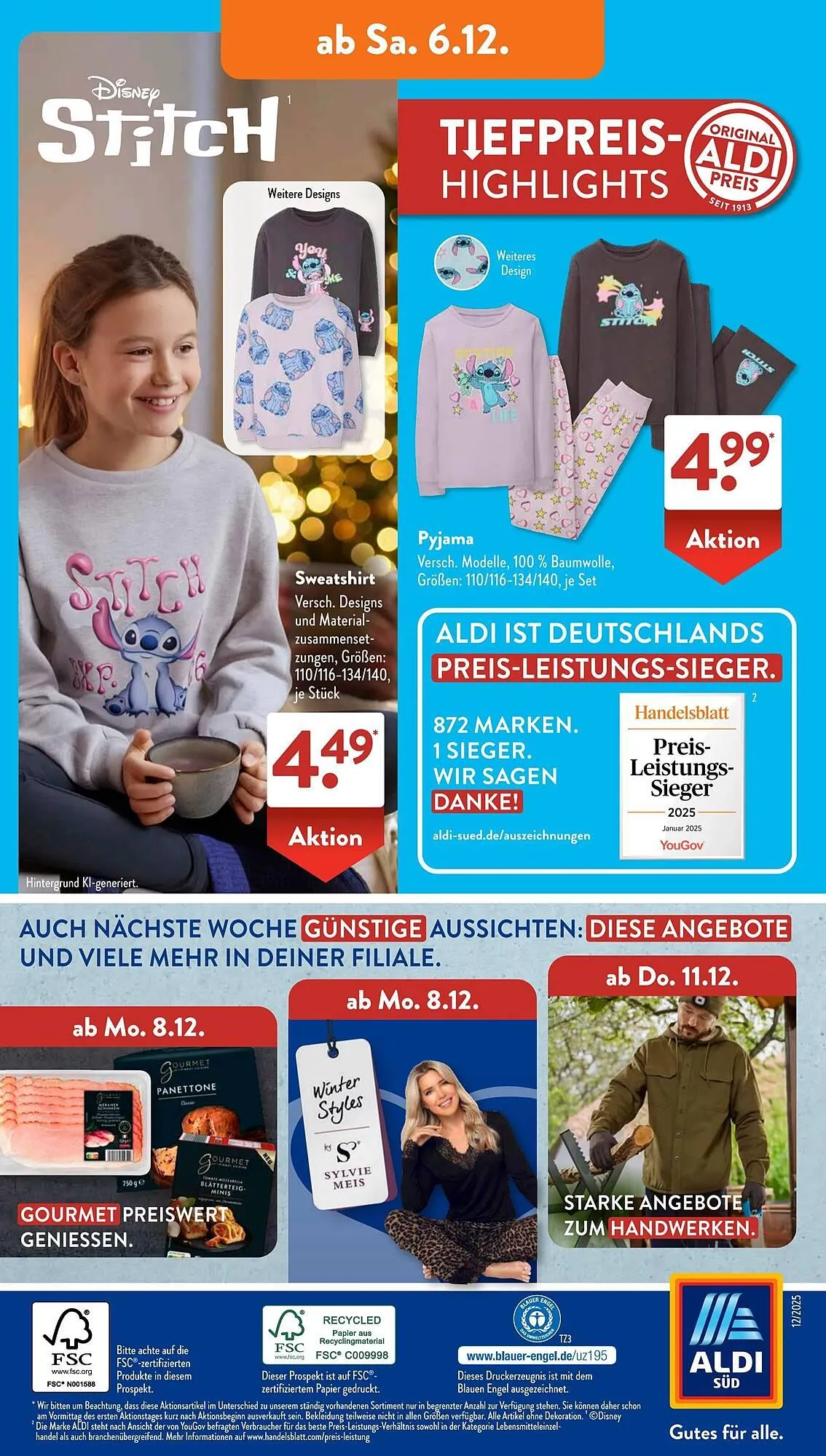 Aldi Süd Prospekt von 1. Dezember bis 7. Dezember 2025 - Prospekt seite 23