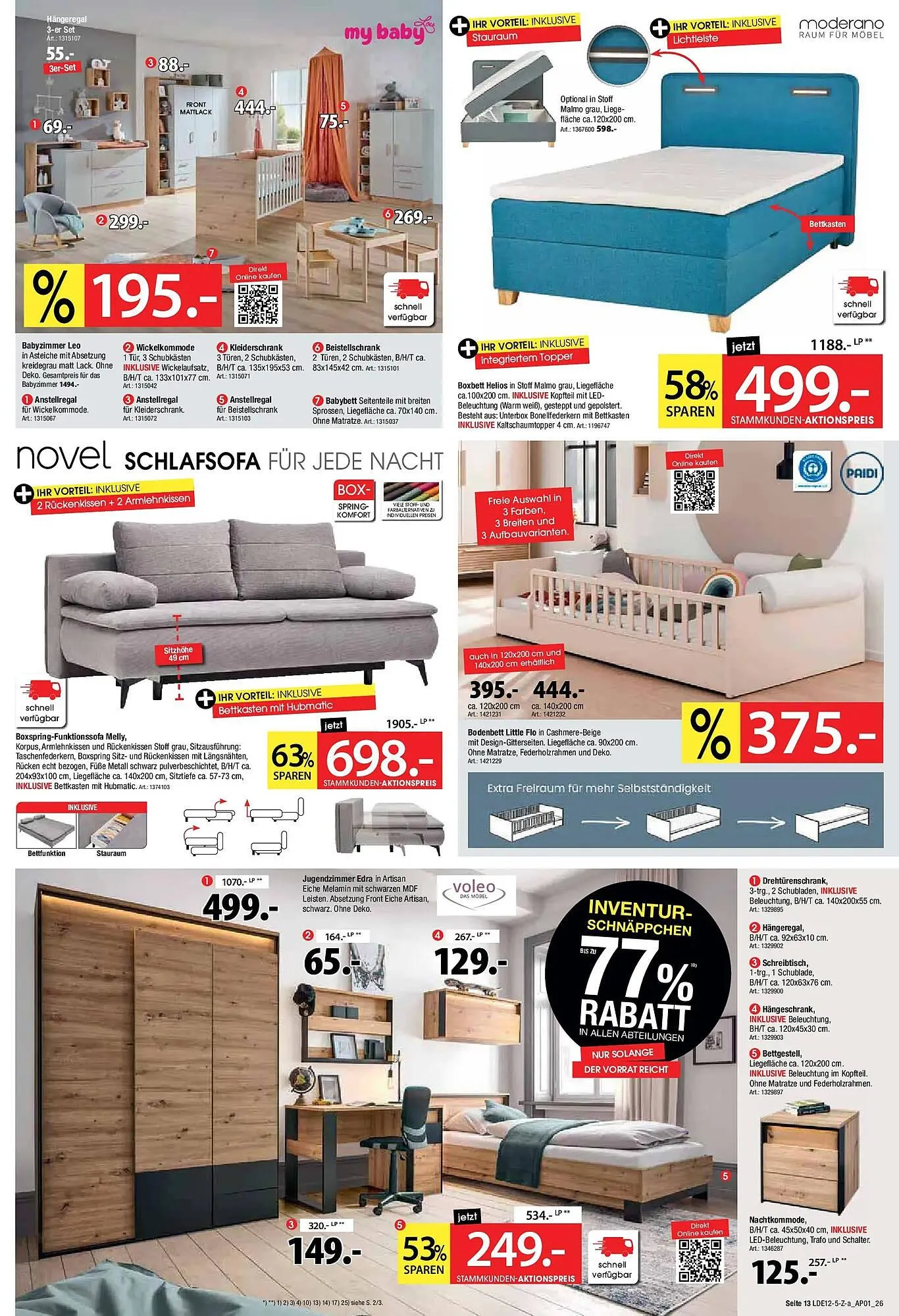 Zurbrüggen Prospekt von 19. Dezember bis 3. Januar 2026 - Prospekt seite 13