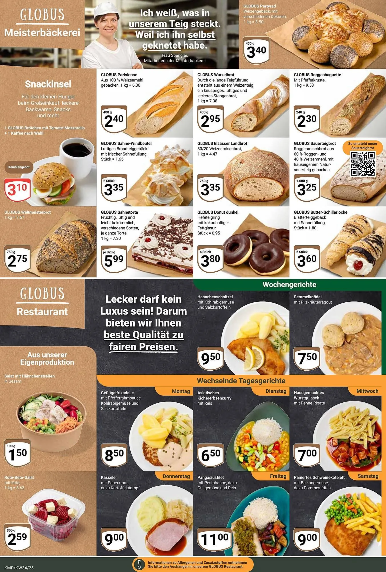 Globus Prospekt von 18. August bis 23. August 2025 - Prospekt seite 10