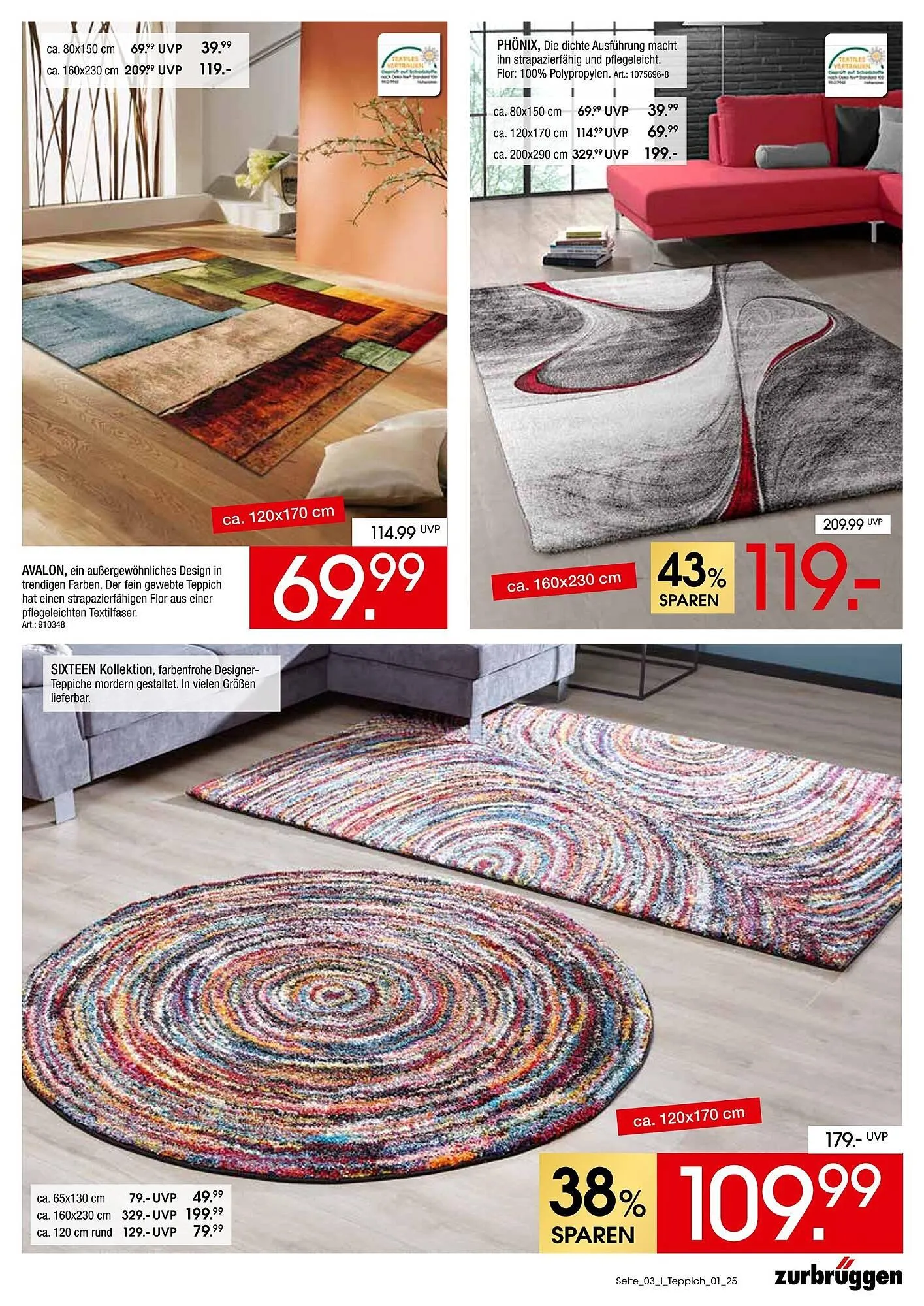 Zurbrüggen Prospekt von 26. April bis 30. Juni 2025 - Prospekt seite 3