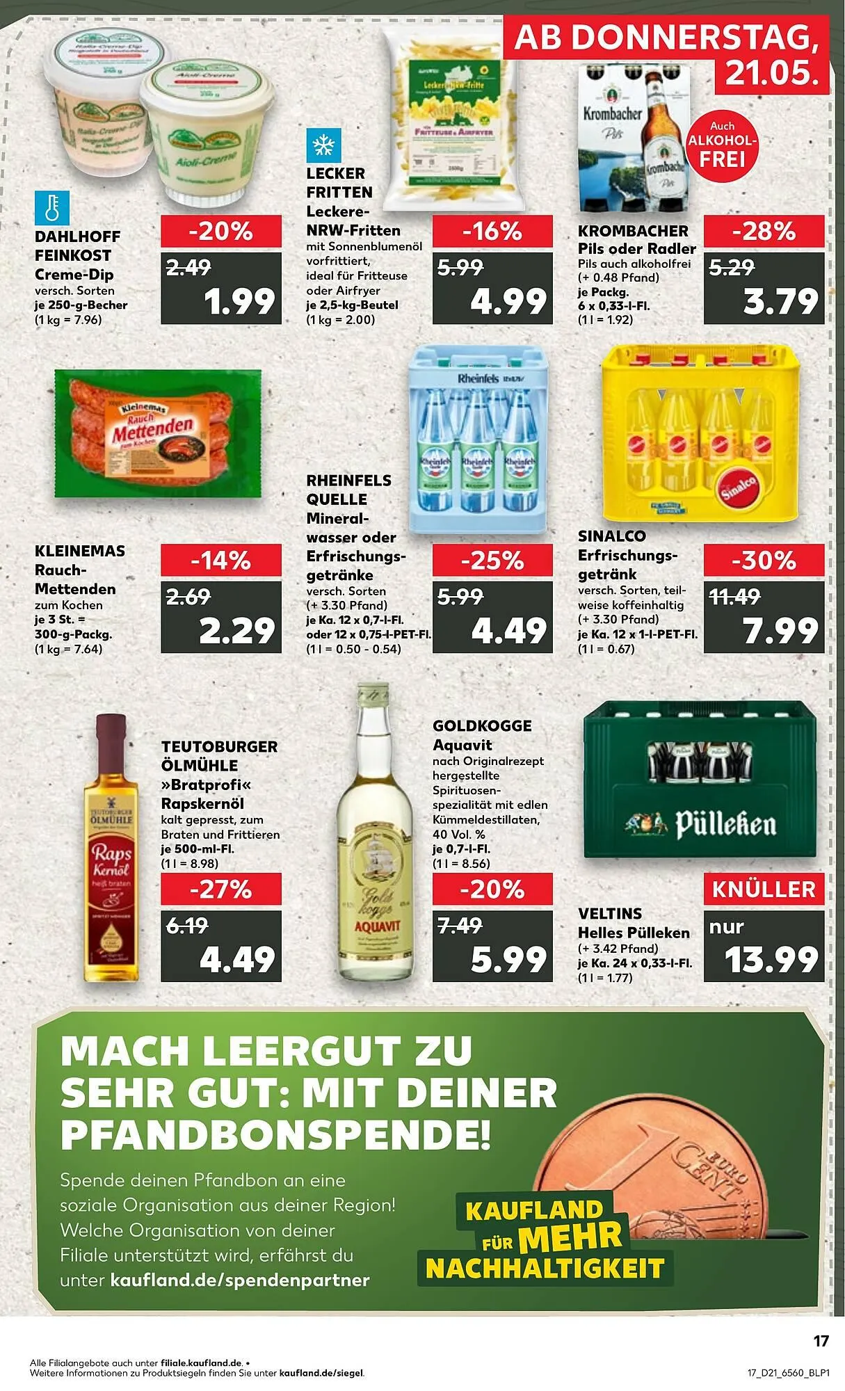 Kaufland Prospekt von 21. Mai bis 27. Mai 2026 - Prospekt seite 17