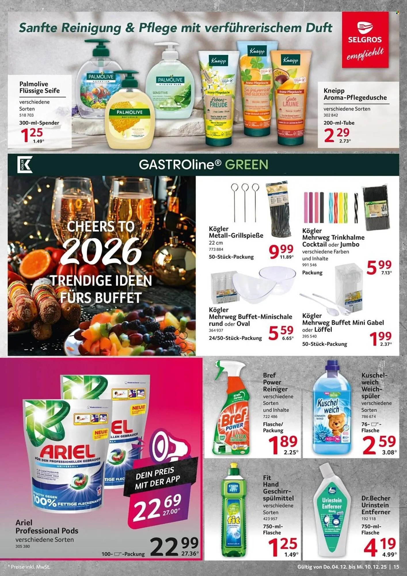 Selgros Prospekt von 4. Dezember bis 10. Dezember 2025 - Prospekt seite 15