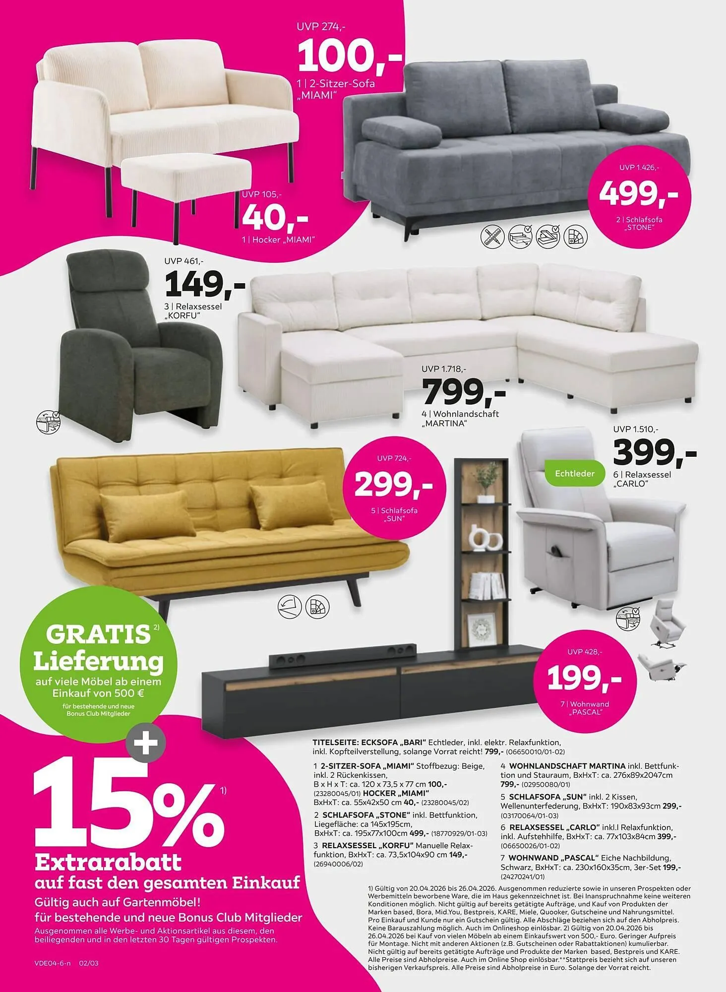 Mömax Prospekt von 20. April bis 27. April 2026 - Prospekt seite 2