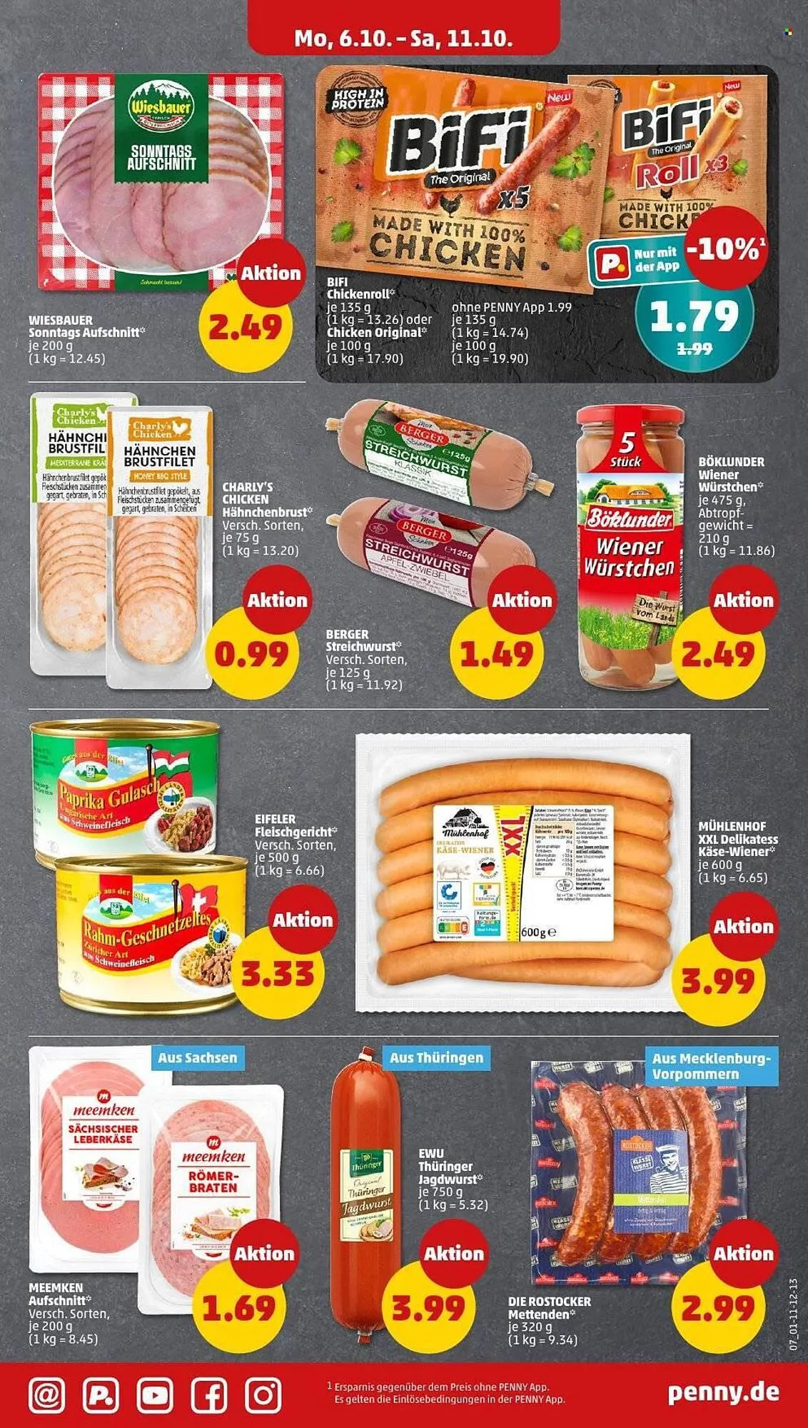 PENNY Prospekt von 6. Oktober bis 11. Oktober 2025 - Prospekt seite 9
