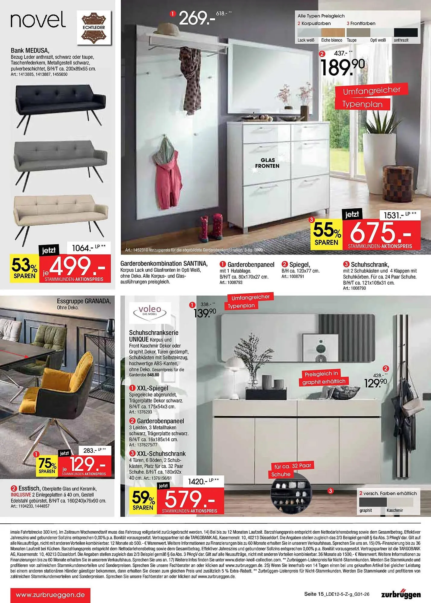 Zurbrüggen Prospekt von 26. Dezember bis 10. Januar 2026 - Prospekt seite 19