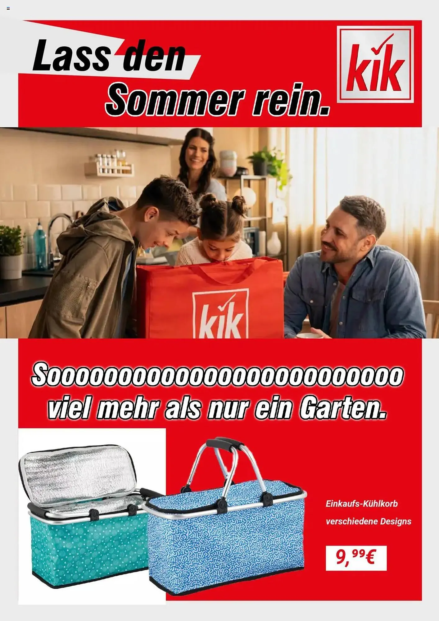 KiK Prospekt von 19. Mai bis 9. Juni 2025 - Prospekt seite 1