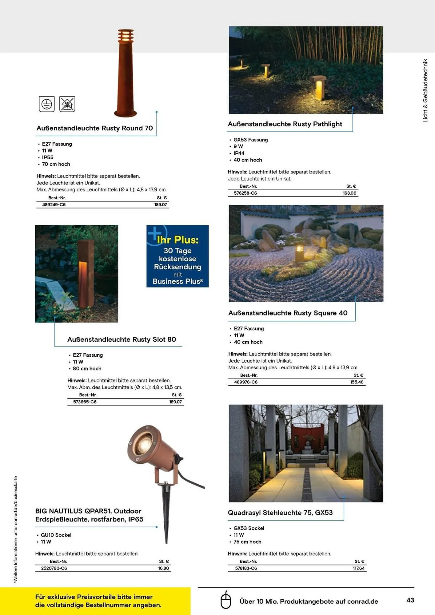 Conrad Prospekt von 25. September bis 31. Dezember 2025 - Prospekt seite 45