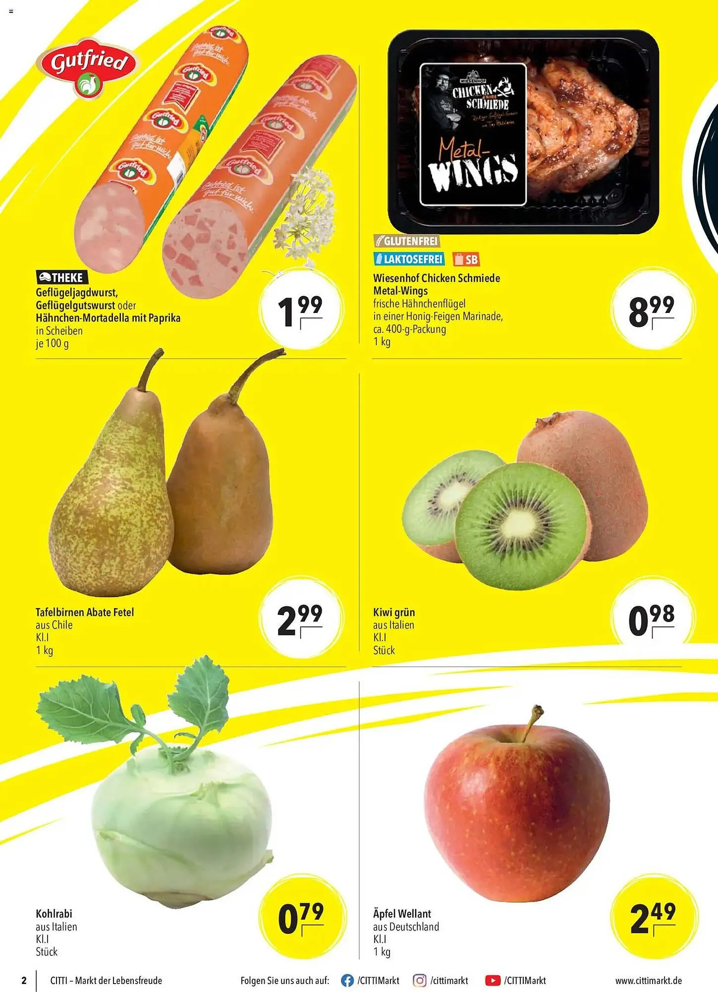 CITTI Markt Prospekt von 6. Mai bis 12. Mai 2026 - Prospekt seite 2