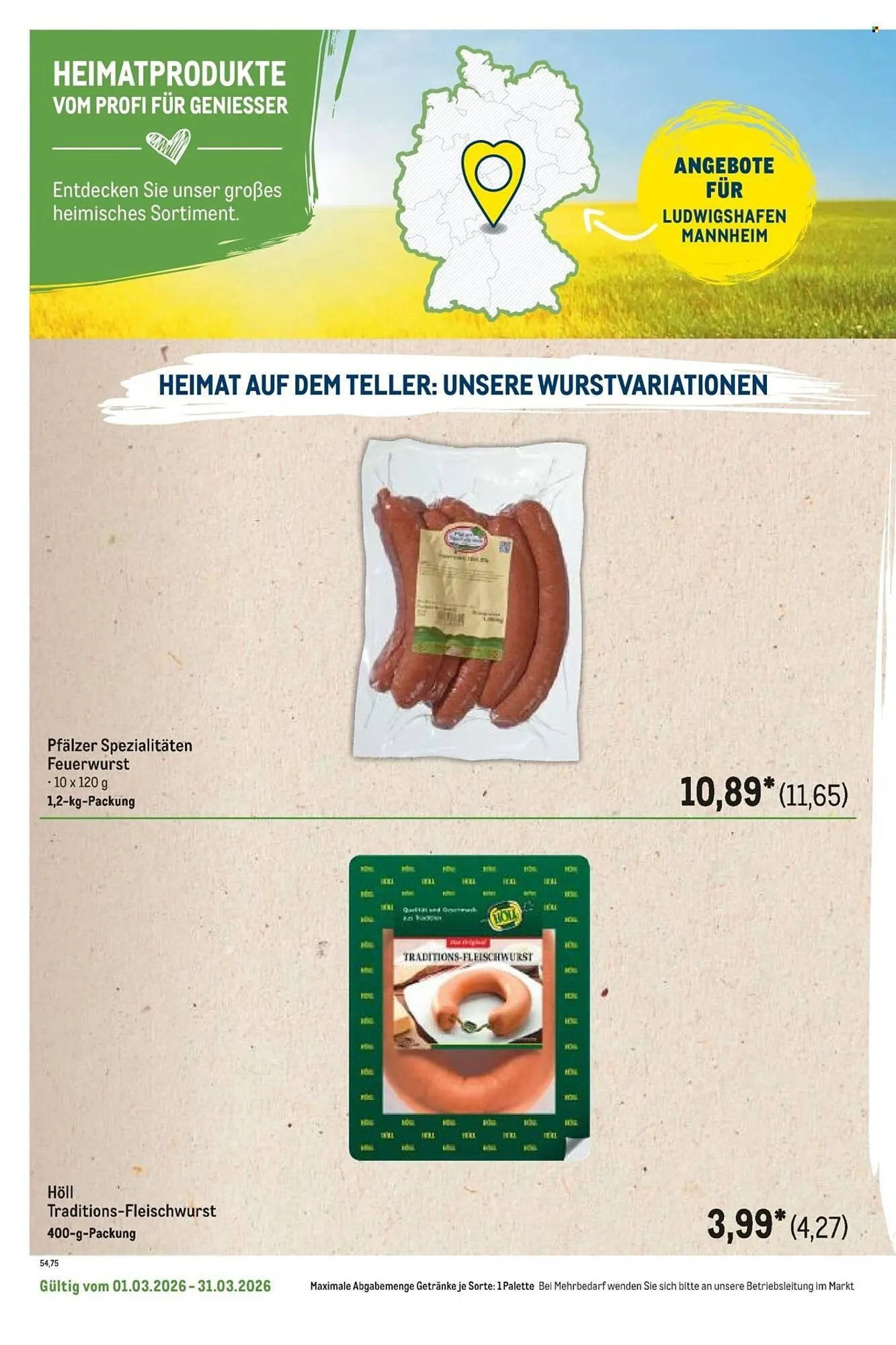 METRO Prospekt von 1. März bis 31. März 2026 - Prospekt seite 94