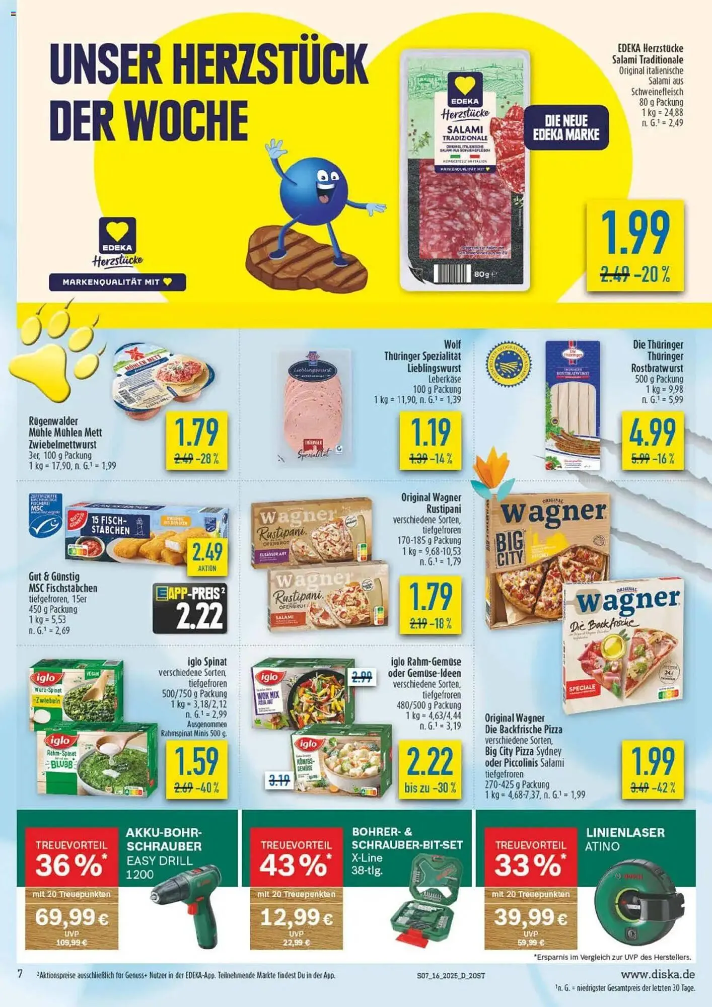 diska Prospekt von 14. April bis 19. April 2025 - Prospekt seite 7