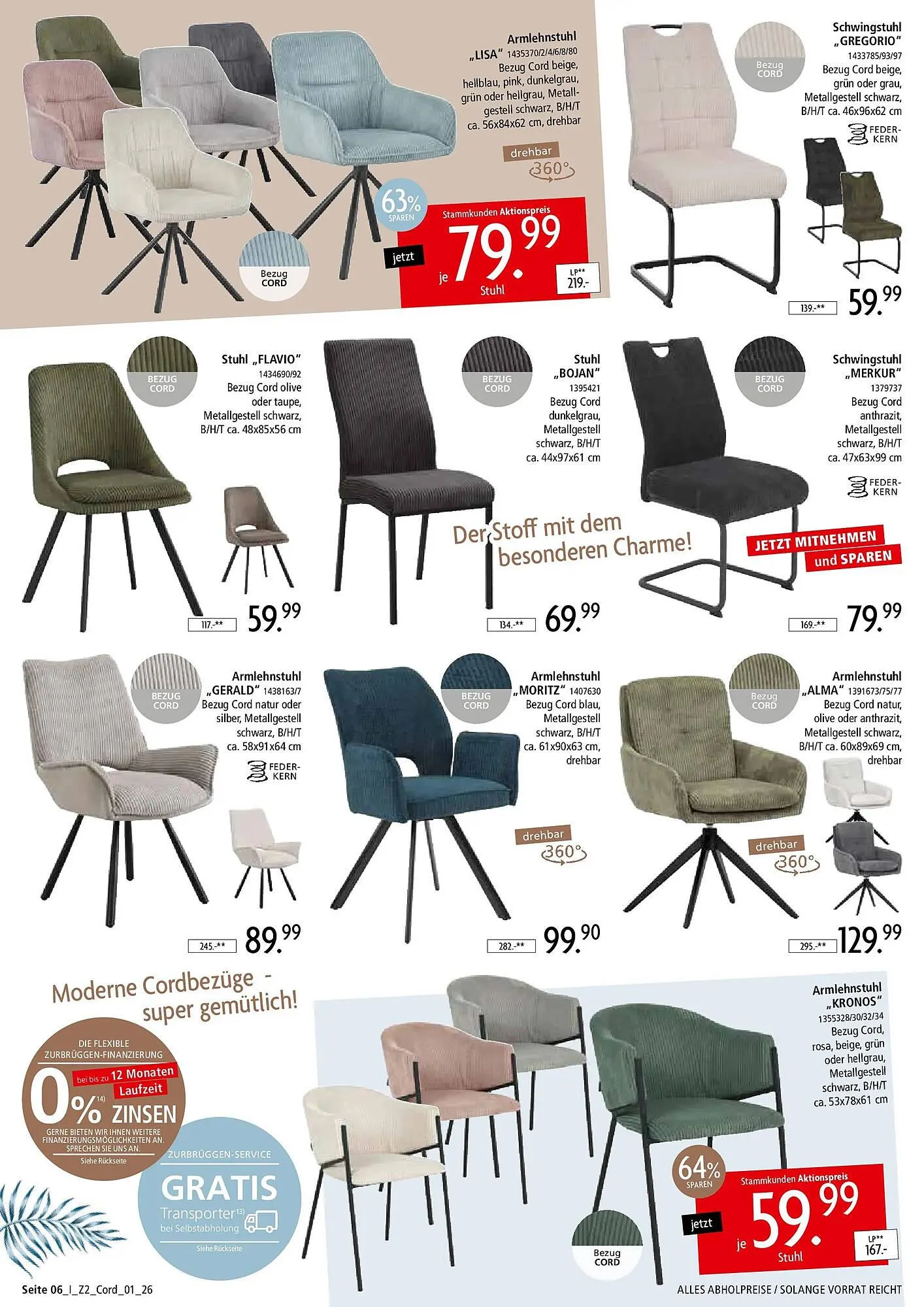 Zurbrüggen Prospekt von 27. März bis 2. Mai 2026 - Prospekt seite 6