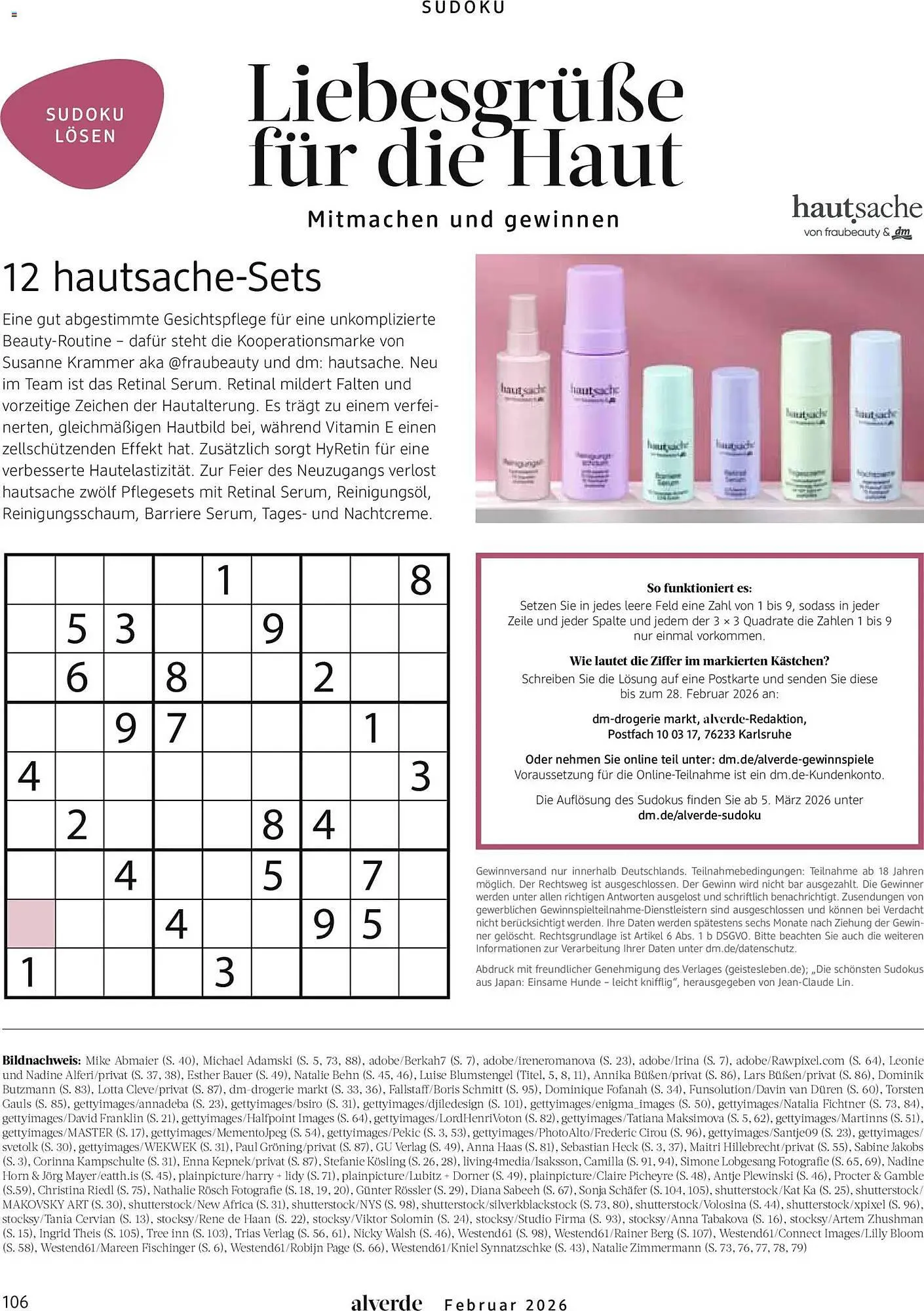Dm drogerie Magazin von 1. Februar bis 28. Februar 2026 - Prospekt seite 106