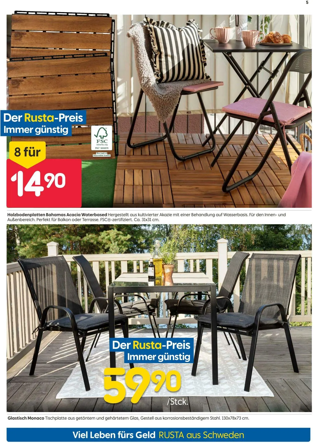 Rusta Aktueller Prospekt von 8. Mai bis 22. Mai 2025 - Prospekt seite 5