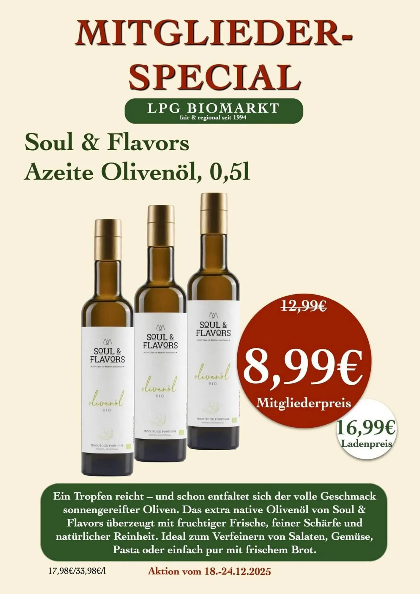 LPG Biomarkt Prospekt von 18. Dezember bis 24. Dezember 2025 - Prospekt seite 14