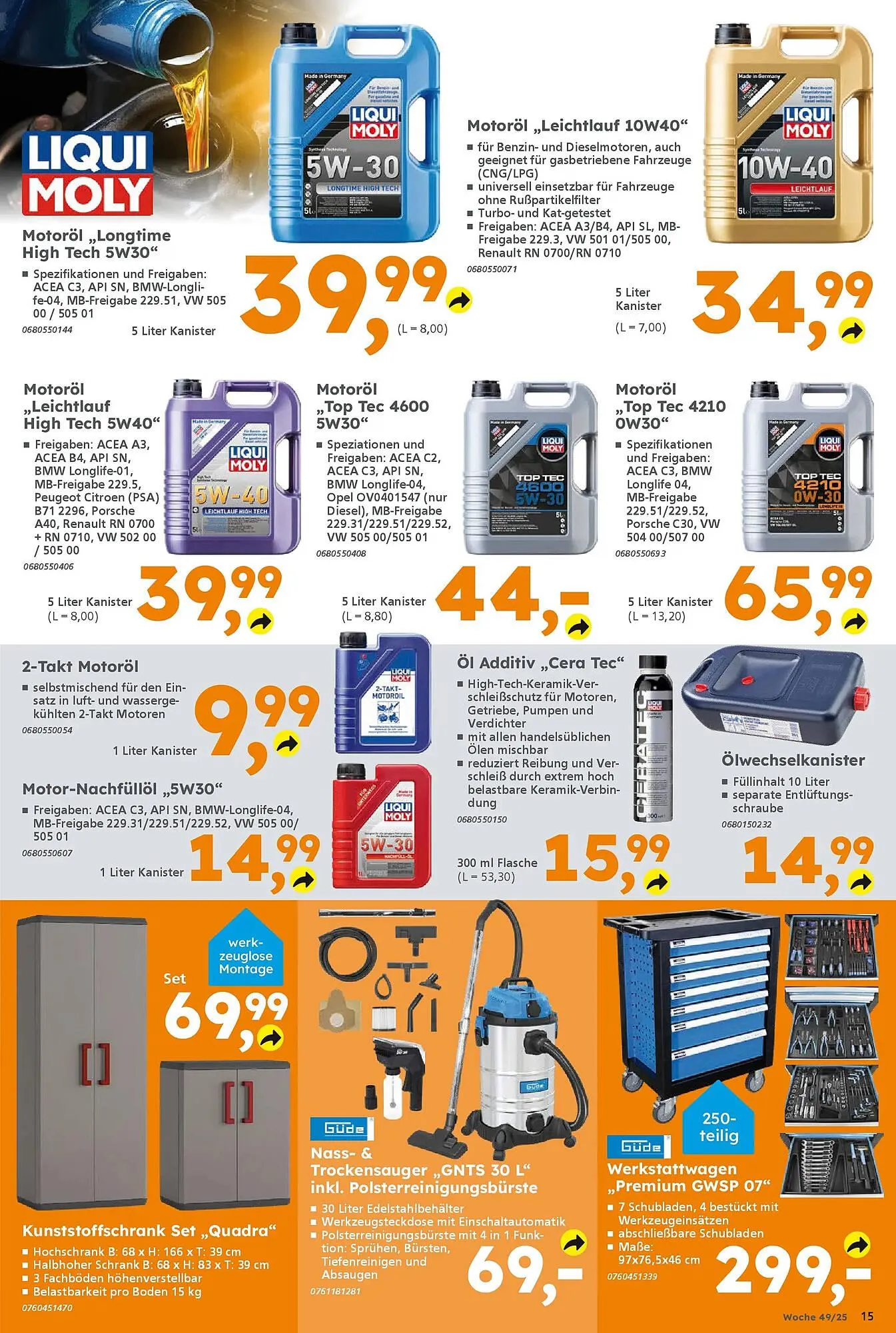 Globus Baumarkt Prospekt von 30. November bis 6. Dezember 2025 - Prospekt seite 15
