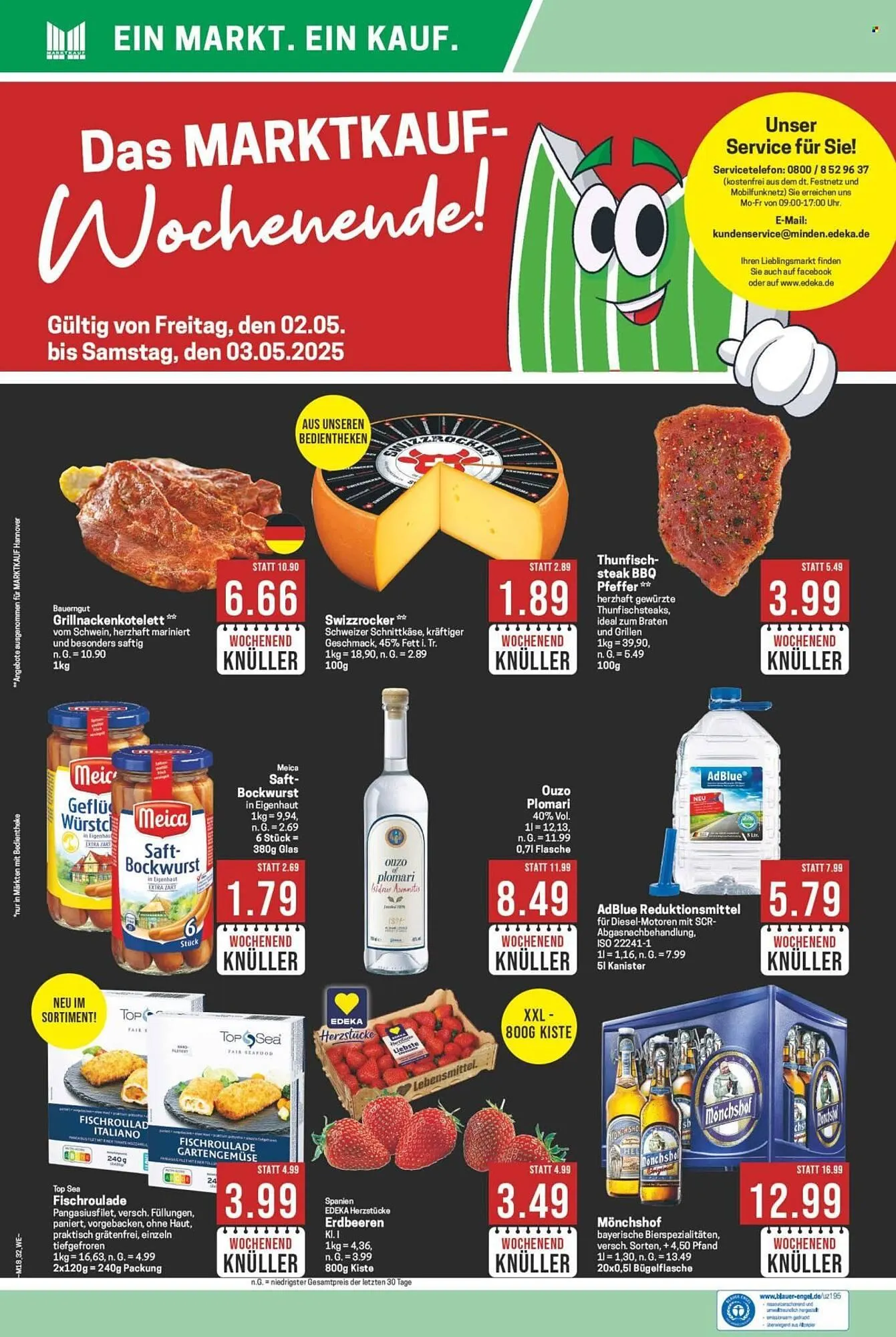 Marktkauf Prospekt von 28. April bis 3. Mai 2025 - Prospekt seite 34