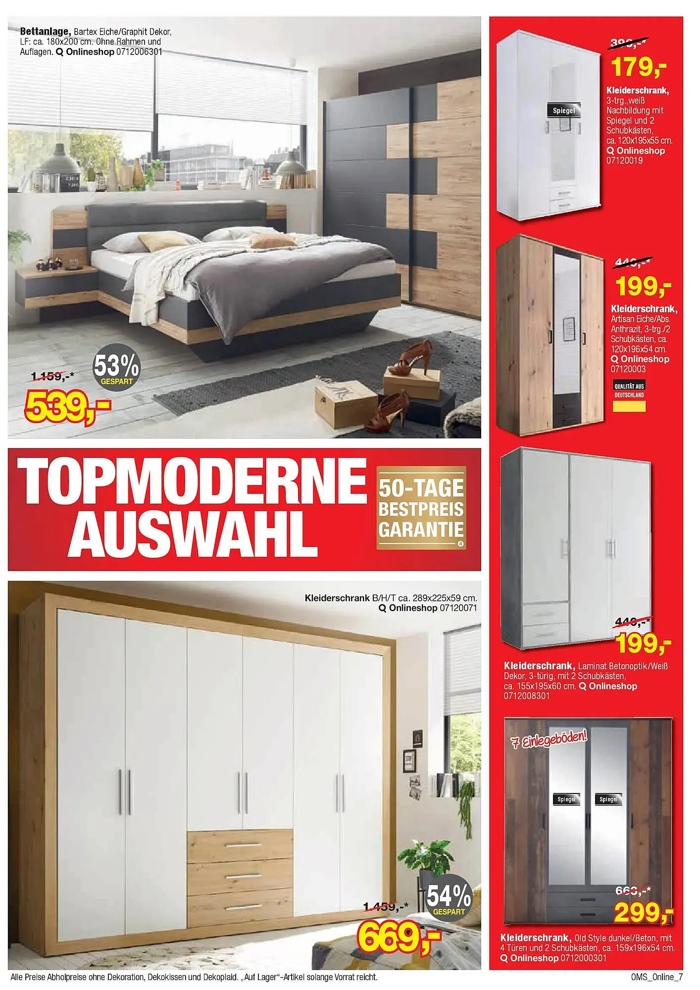 Opti Wohnwelt Prospekt von 21. März bis 1. April 2026 - Prospekt seite 7