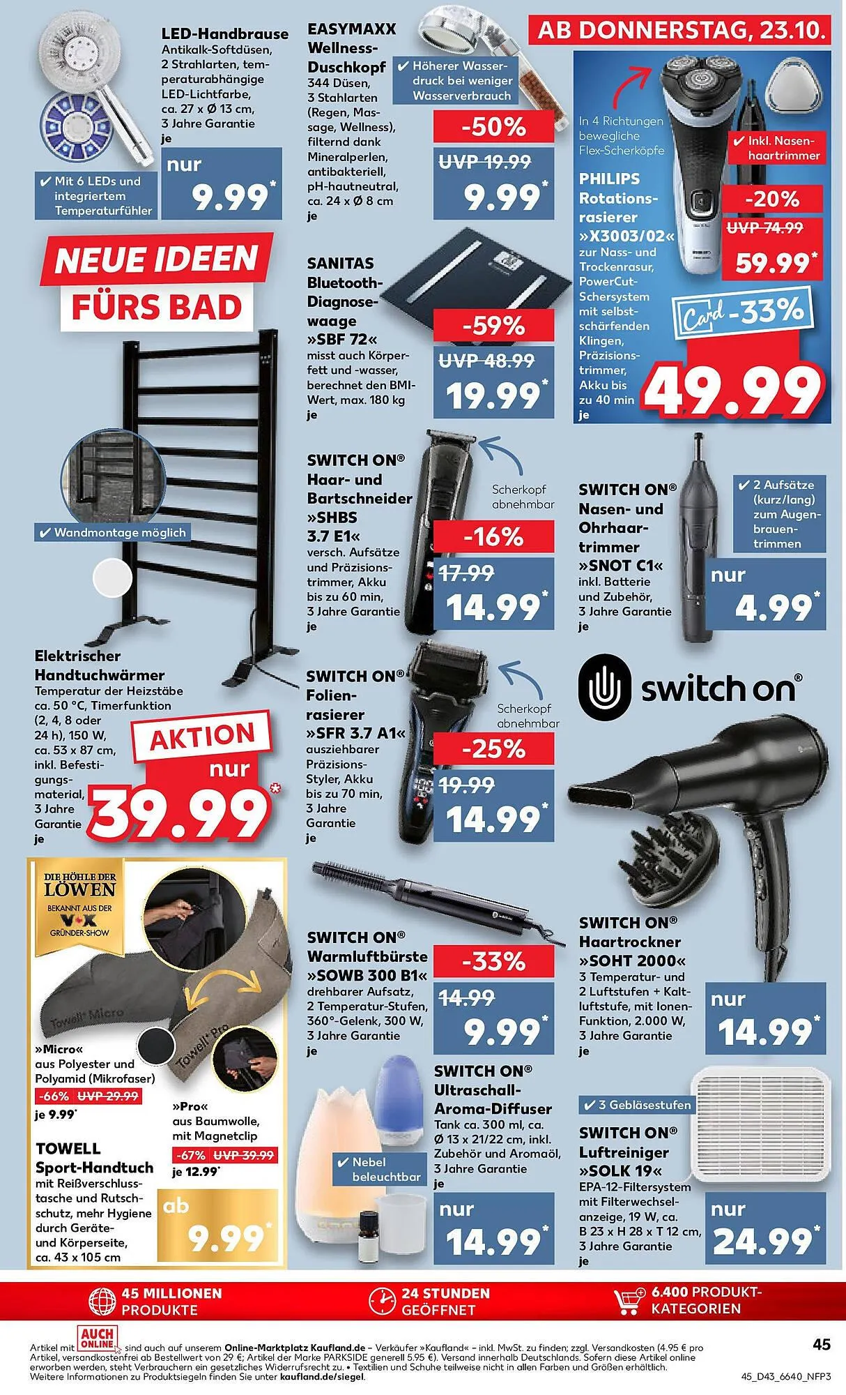 Kaufland Prospekt von 26. Oktober bis 29. Oktober 2025 - Prospekt seite 45
