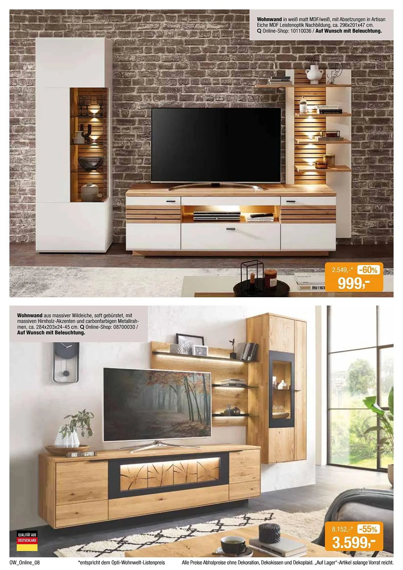 Opti Wohnwelt Prospekt von 13. April bis 24. April 2025 - Prospekt seite 8