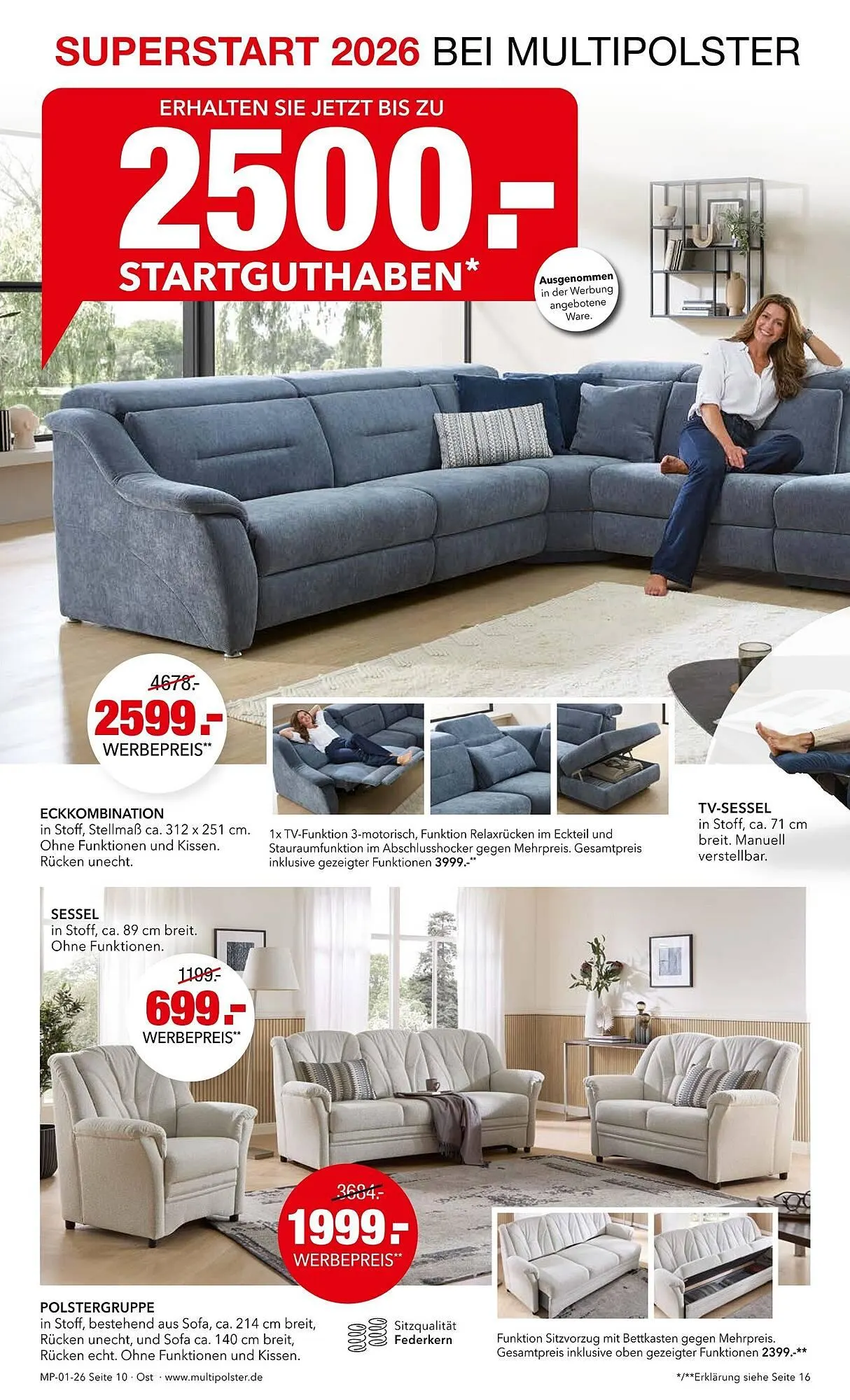 Multipolster Prospekt von 12. Januar bis 31. Januar 2026 - Prospekt seite 10