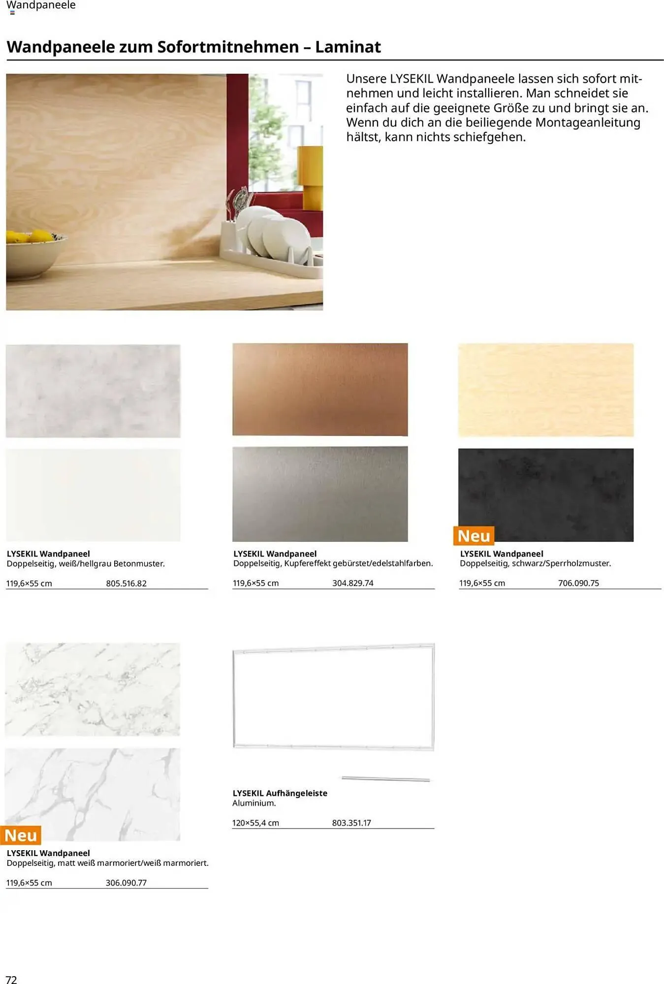 IKEA Prospekt von 30. September bis 30. September 2026 - Prospekt seite 72