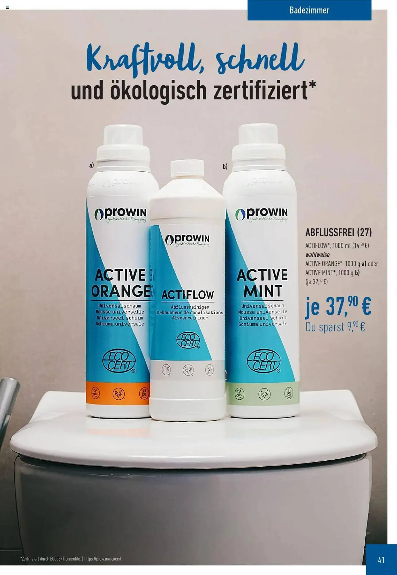 Prowin Prospekt von 1. Juli bis 31. Dezember 2025 - Prospekt seite 41