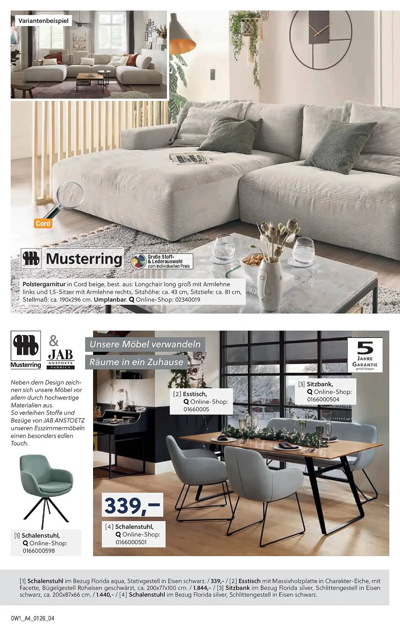 Opti Wohnwelt Prospekt von 18. Dezember bis 28. Januar 2026 - Prospekt seite 4