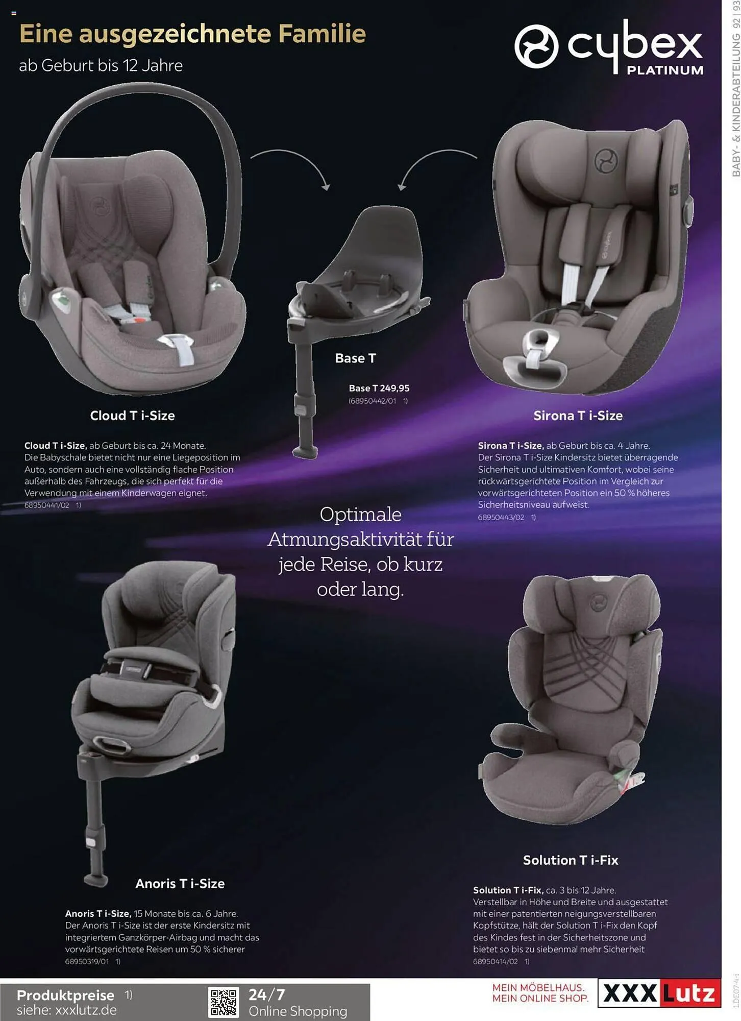 XXXLutz Prospekt von 21. September bis 21. März 2025 - Prospekt seite 93