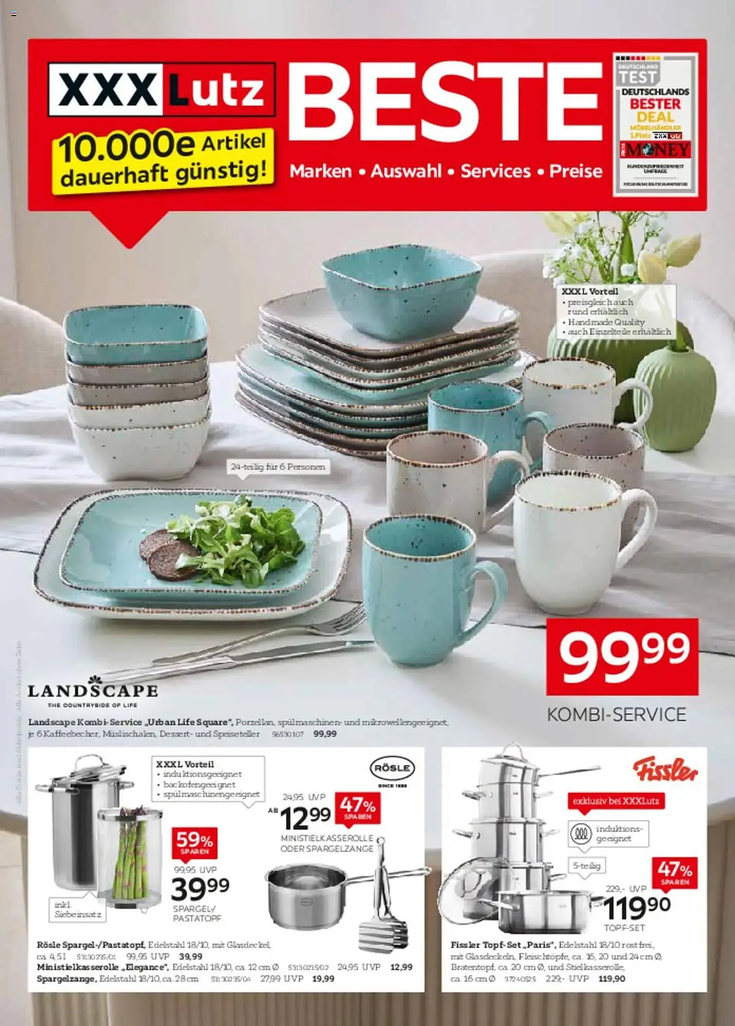 XXXLutz Prospekt von 9. März bis 30. März 2025 - Prospekt seite 1