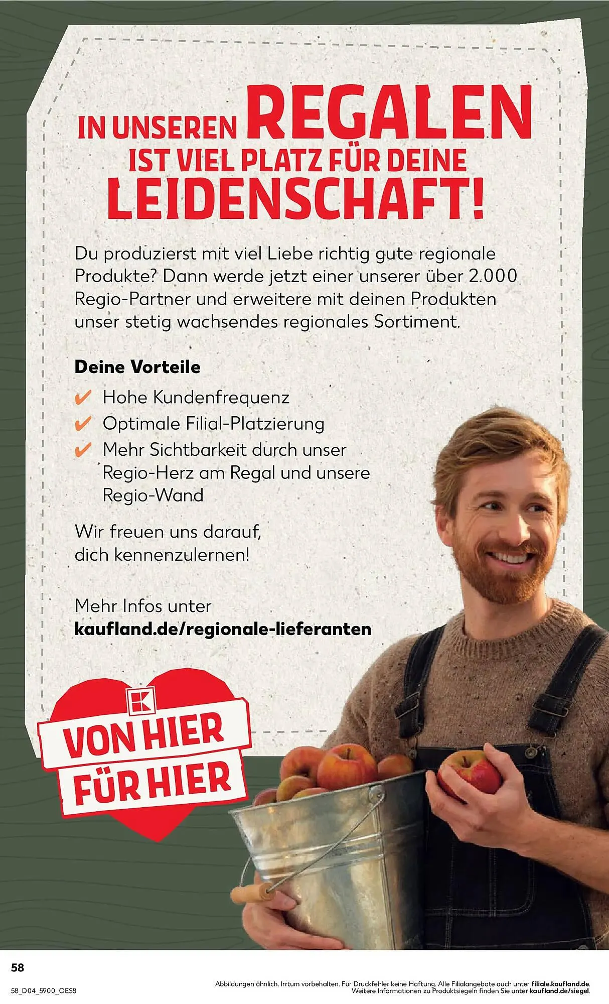 Kaufland Prospekt von 21. Januar bis 28. Januar 2026 - Prospekt seite 58