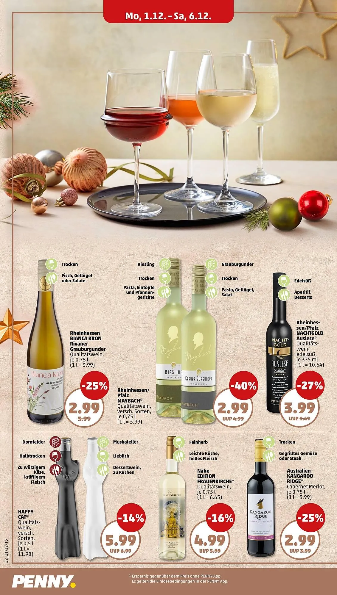 PENNY Prospekt von 1. Dezember bis 6. Dezember 2025 - Prospekt seite 24