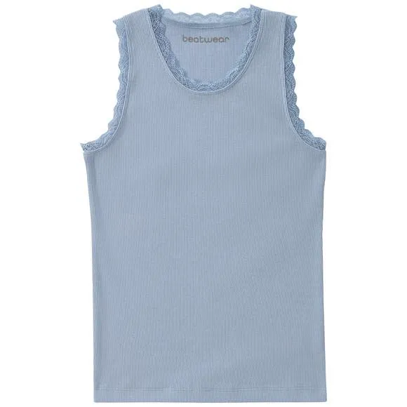 Mädchen Top mit Spitze