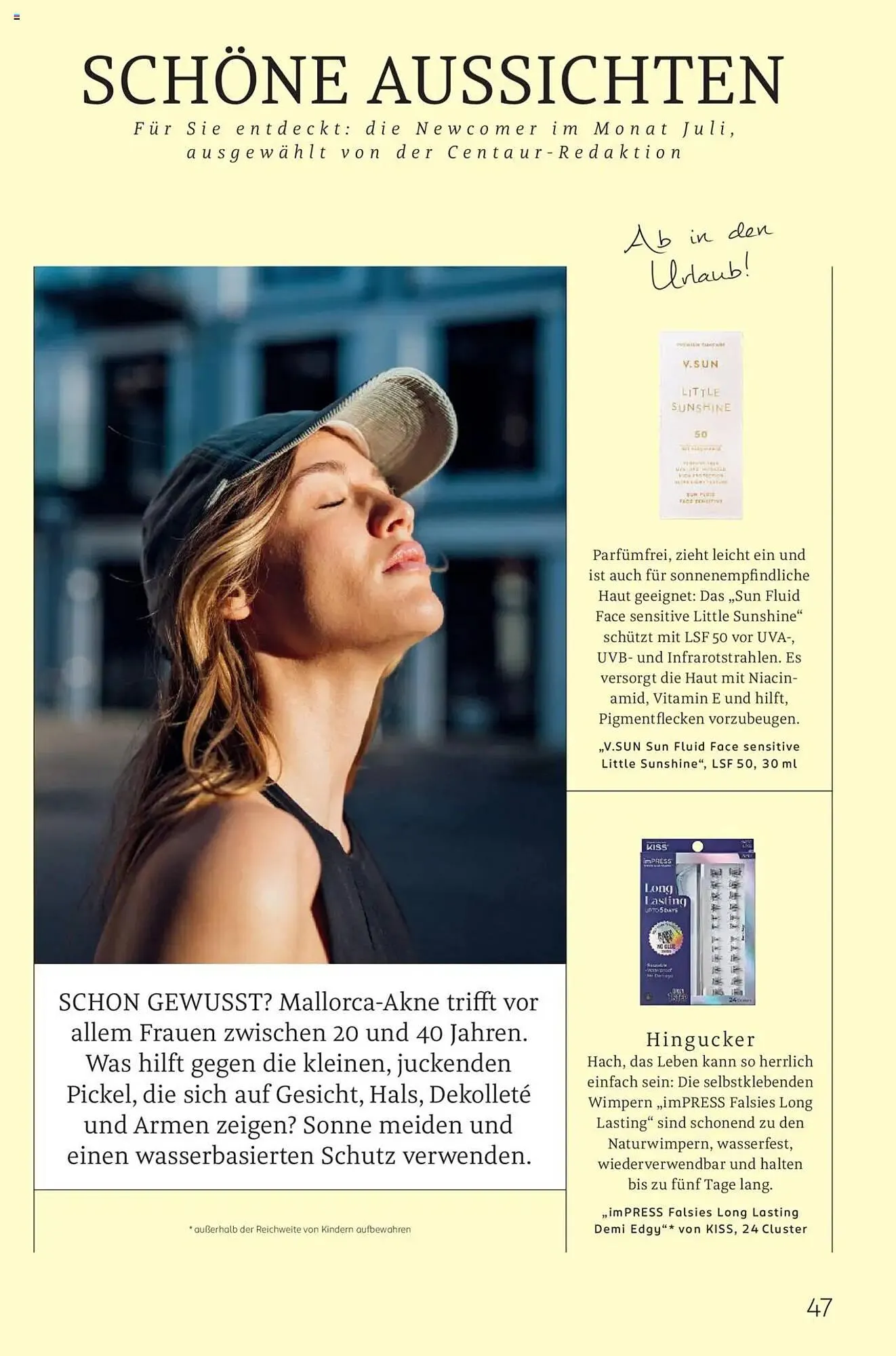 Rossmann Prospekt von 1. Juli bis 31. Juli 2025 - Prospekt seite 47